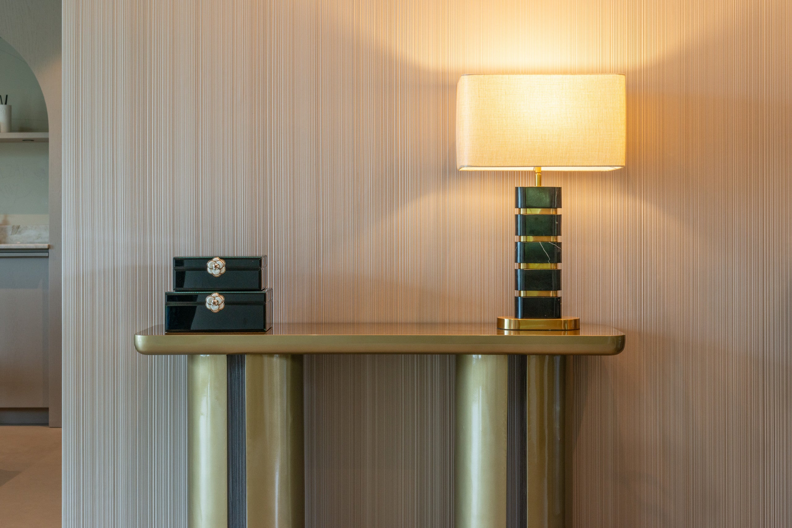 Richmond Interiors Konsole Whisker gold Konsole Richmond Interiors