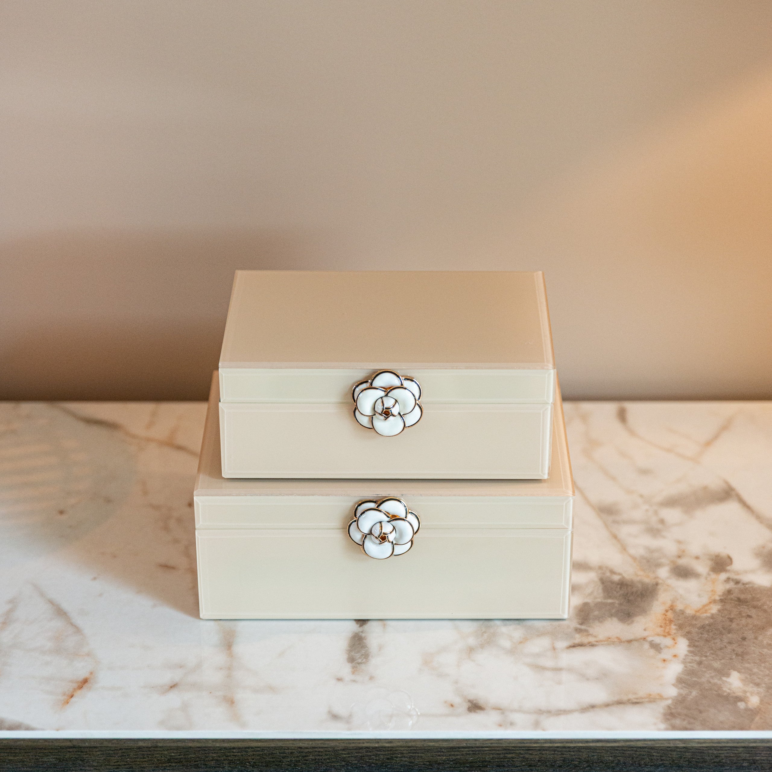 Richmond Interiors Aufbewahrungsbox Abbey ivory large Aufbewahrungsbox Richmond Interiors
