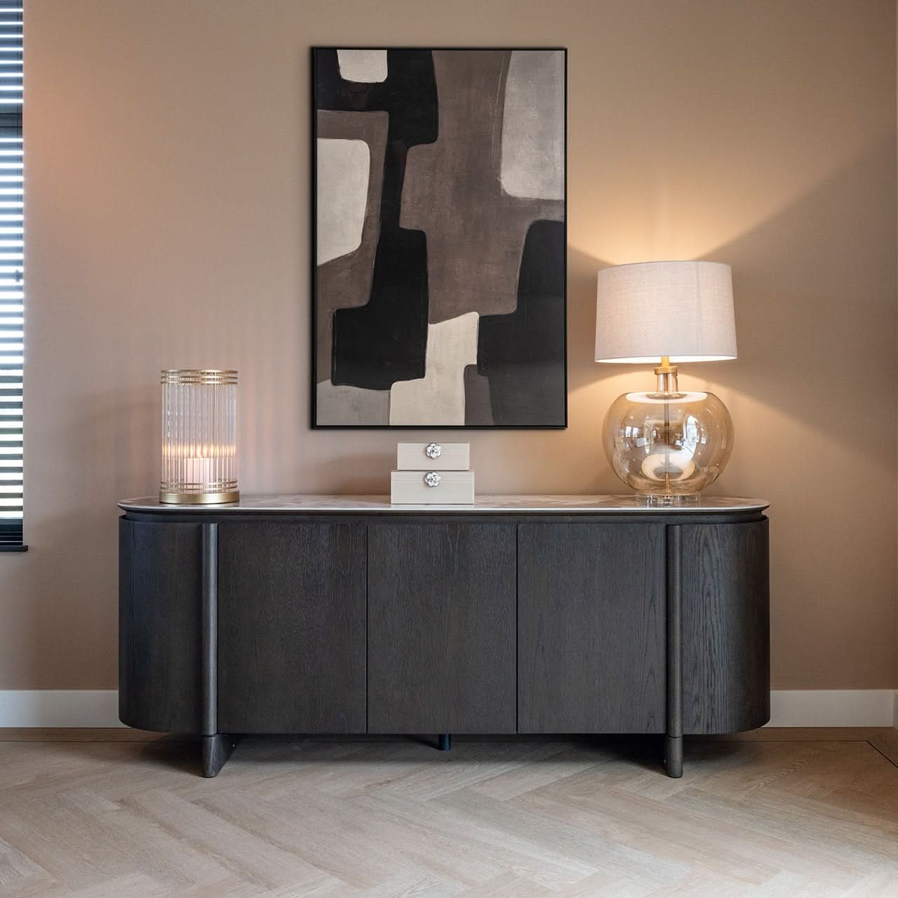 Richmond Interiors – Tischleuchte Jazzy Amber Tischlampe Richmond Interiors