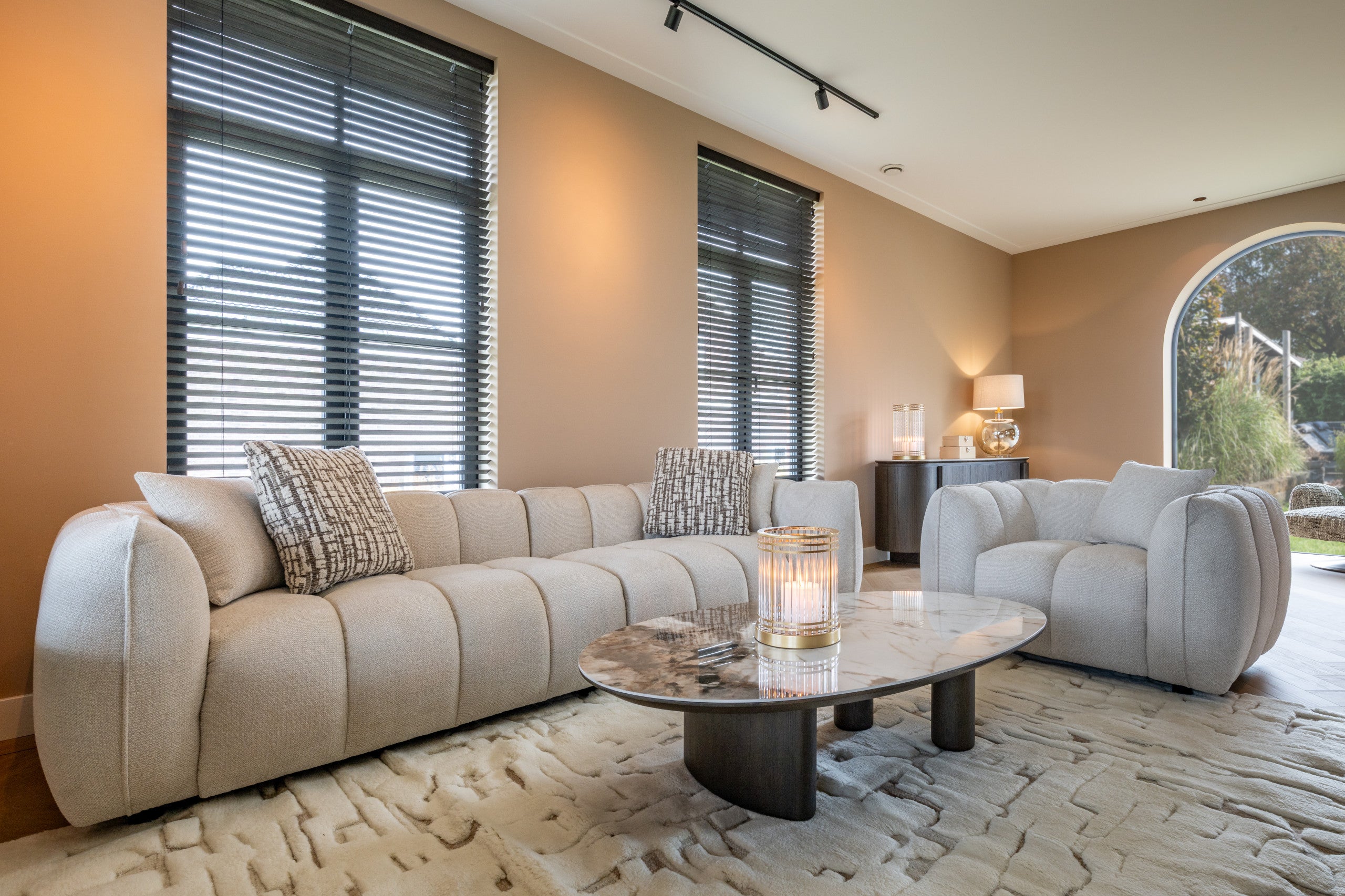 Richmond Interiors Teppich Mehran white 200x300