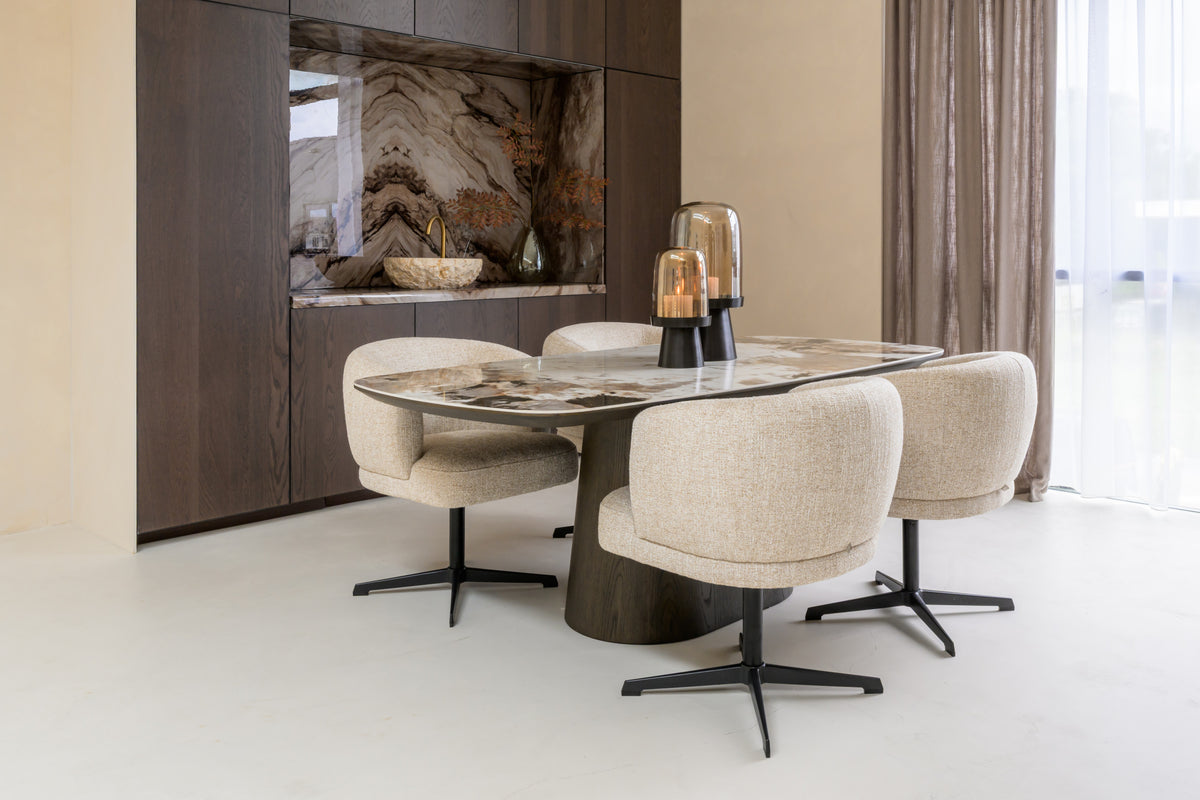 Richmond Interiors Esstisch Langford brown 200 Richmond Interiors