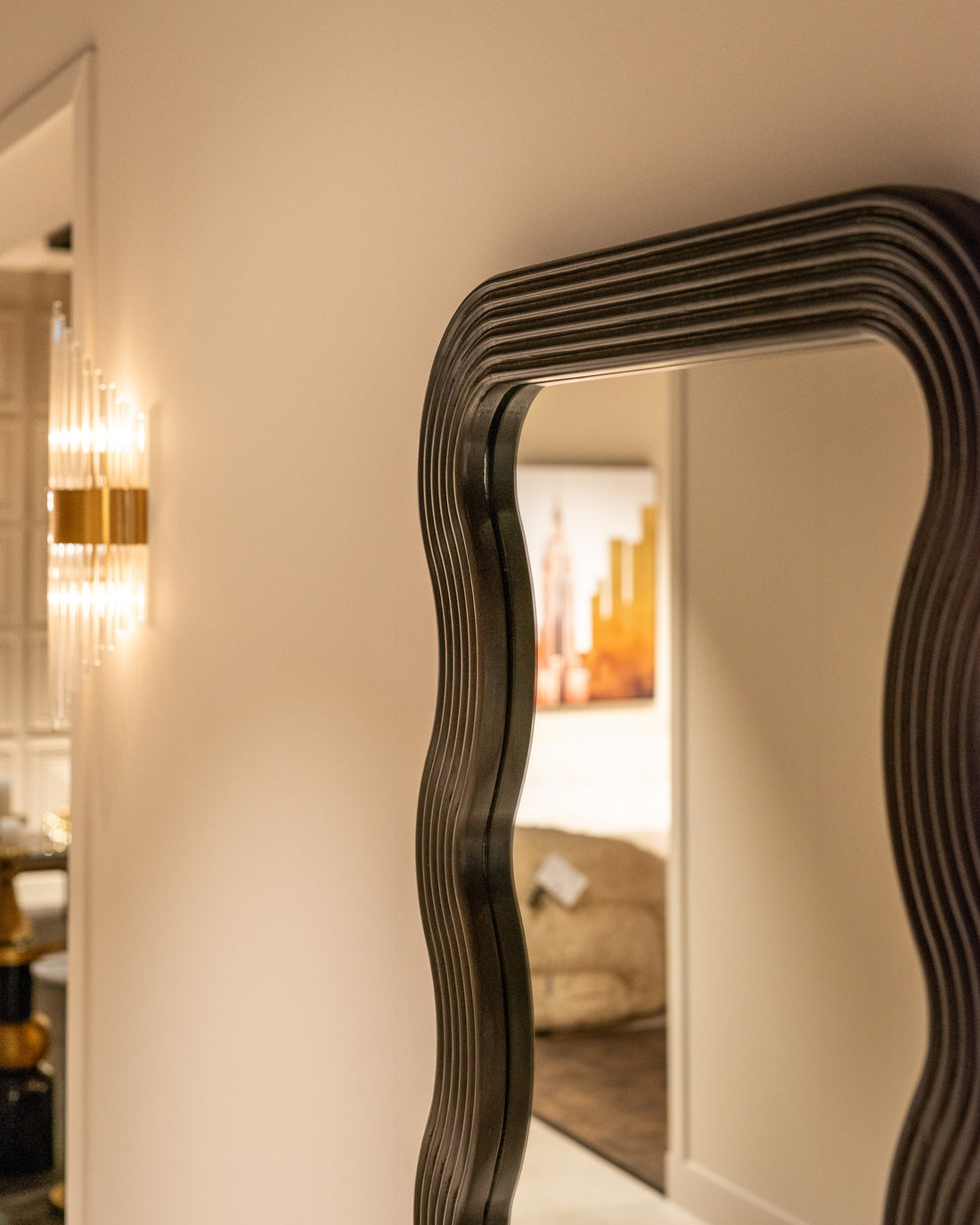Richmond Interiors Wandlampe Penelope gold Wandlampe Richmond Interiors