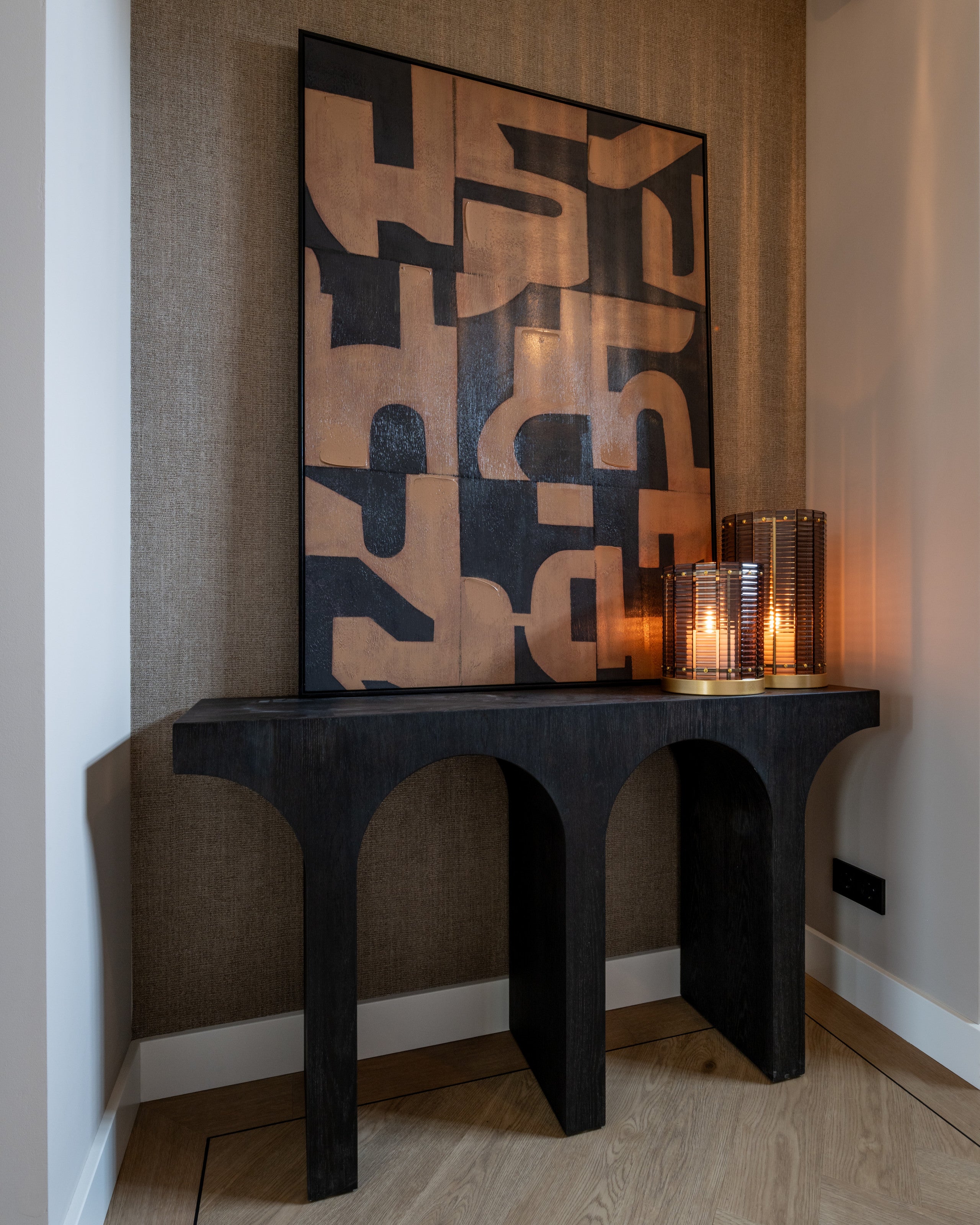 Richmond Interiors Konsole Ashford dark brown Konsole Richmond Interiors