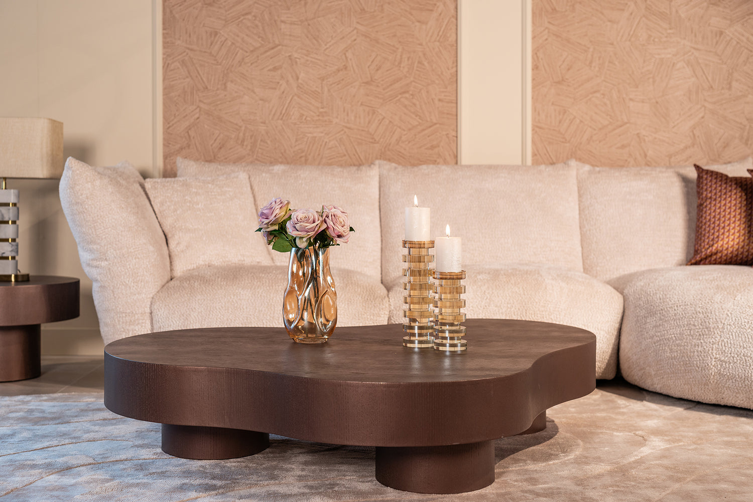 Richmond Interiors Couchtisch Bogor 2er-Set bronze (Bronze) Couchtisch-Set Richmond Interiors