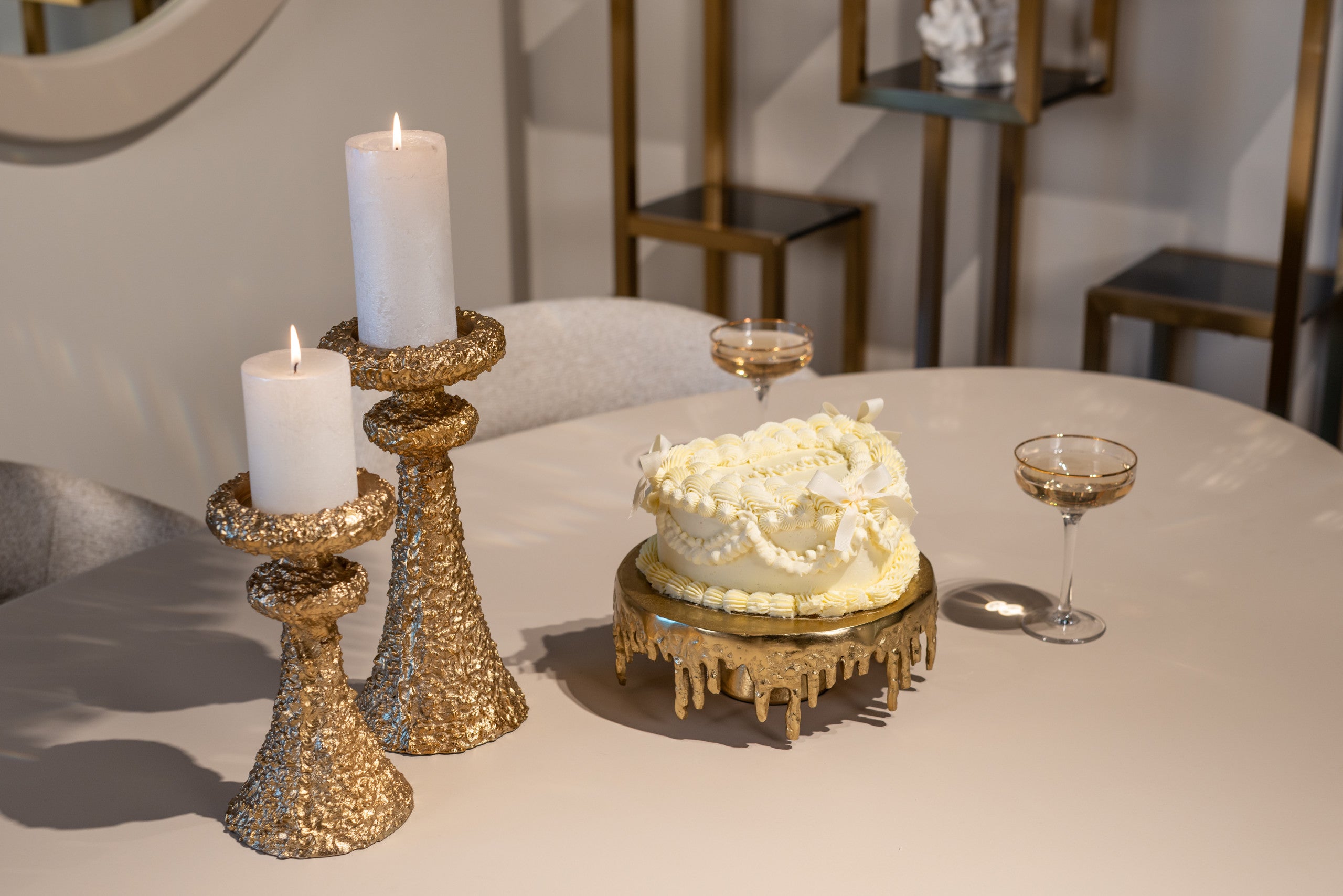 Richmond Interiors Esstisch Clayton beige 220 Esstisch Richmond Interiors
