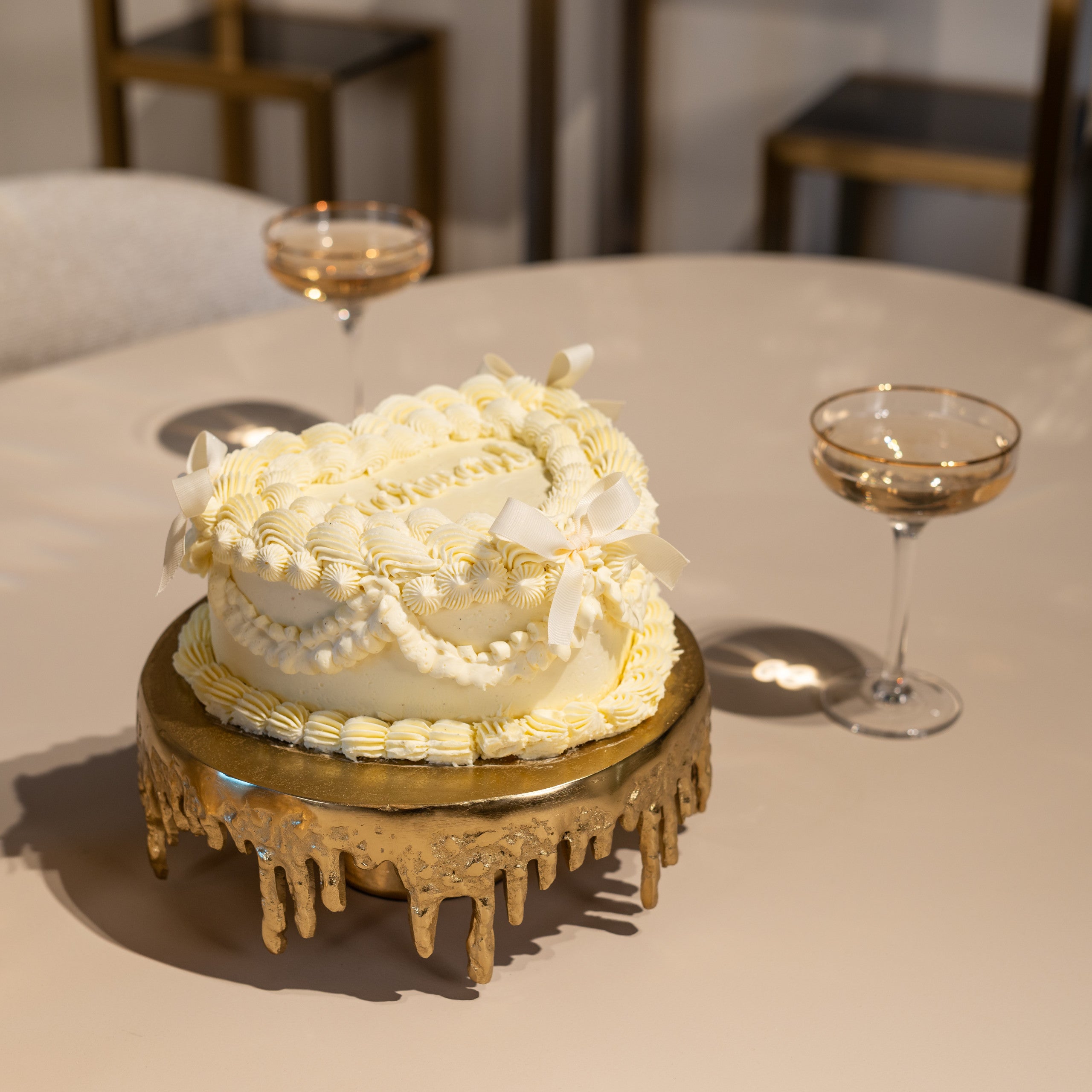 Richmond Interiors Kuchenplatte Carmona gold Kuchenplatte Richmond Interiors