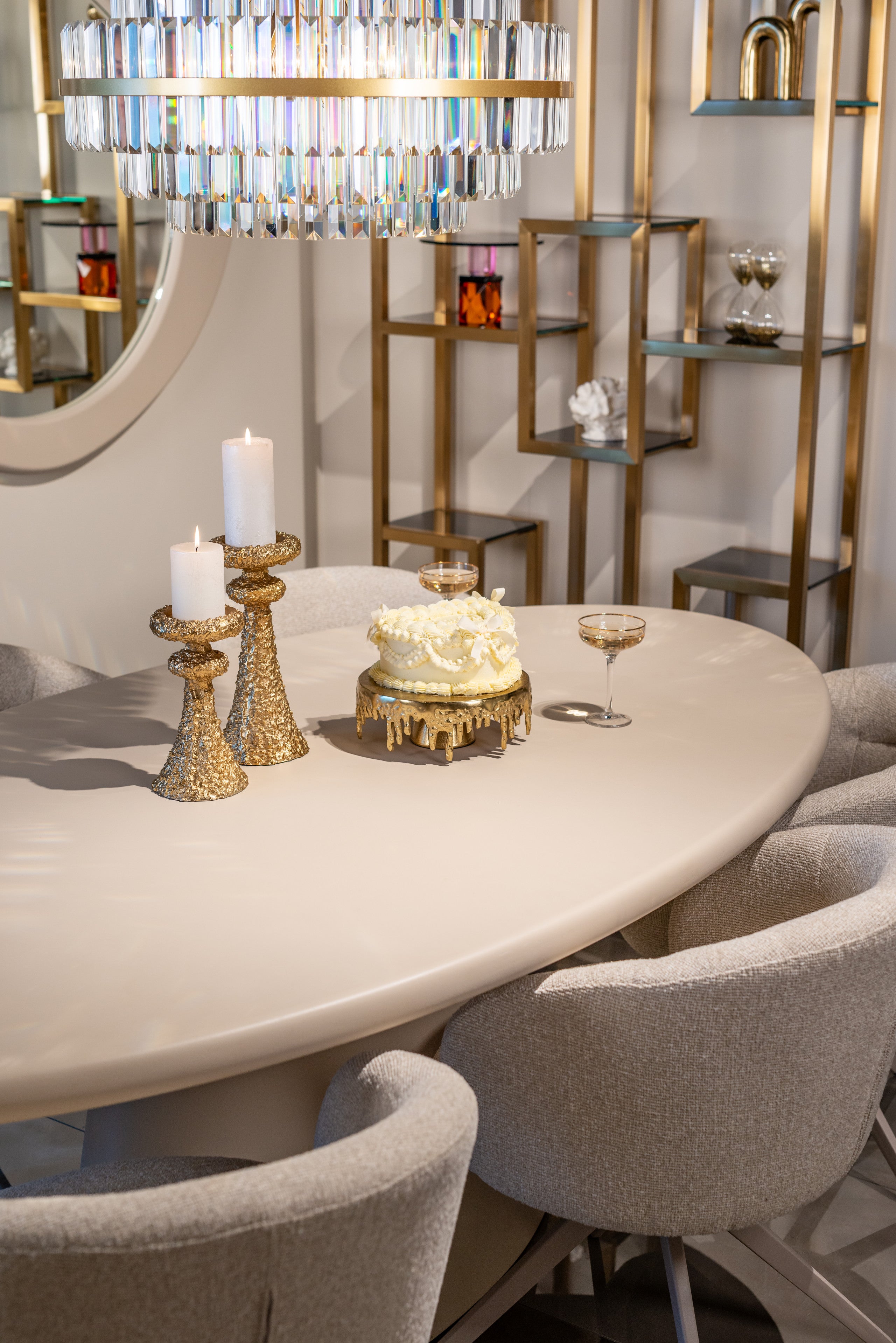 Richmond Interiors Spiegel Clayton beige Spiegel Richmond Interiors