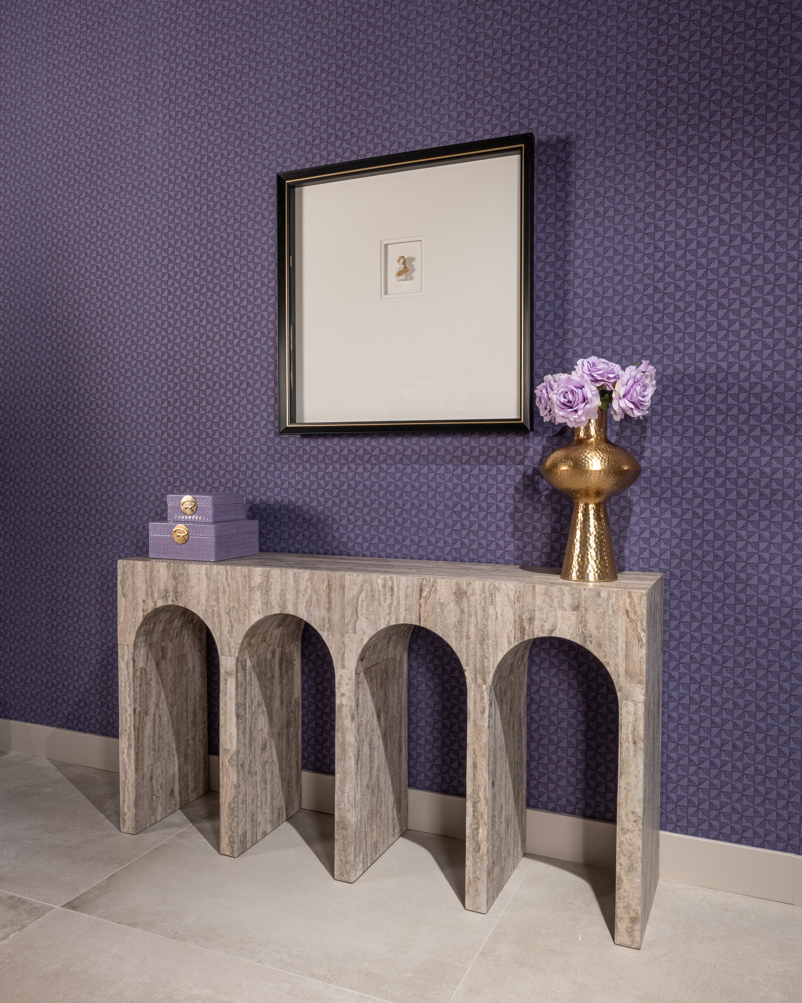 Richmond Interiors Aufbewahrungsbox Joelle purple small Aufbewahrungsbox Richmond Interiors
