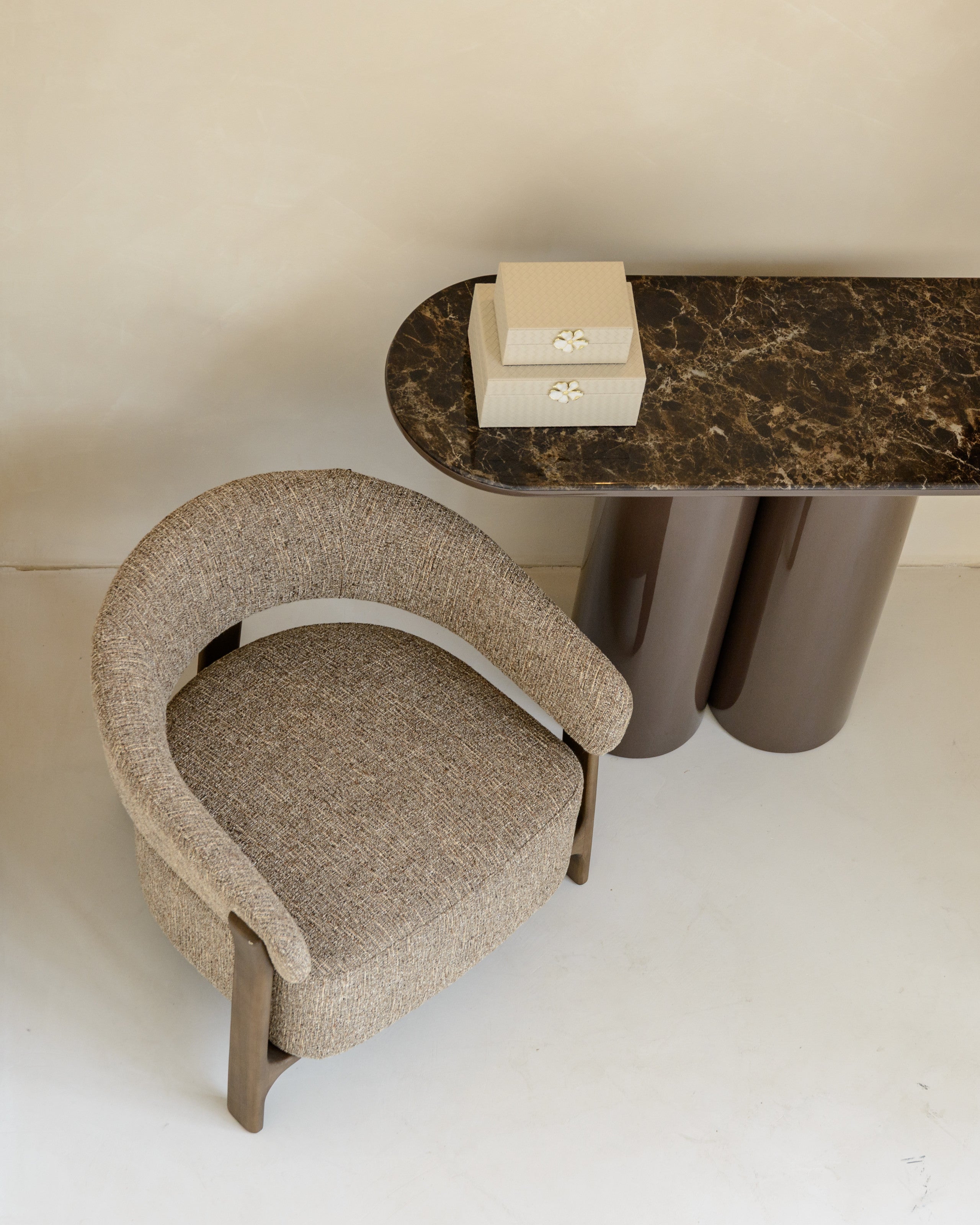 Richmond Interiors Konsole Almundi chocolat brown Richmond Interiors