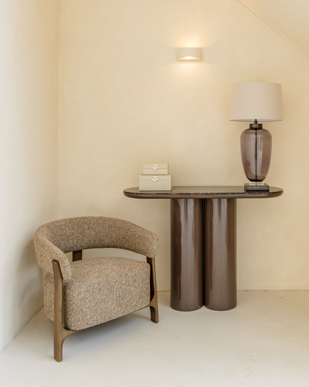 Richmond Interiors Konsole Almundi chocolat brown Richmond Interiors