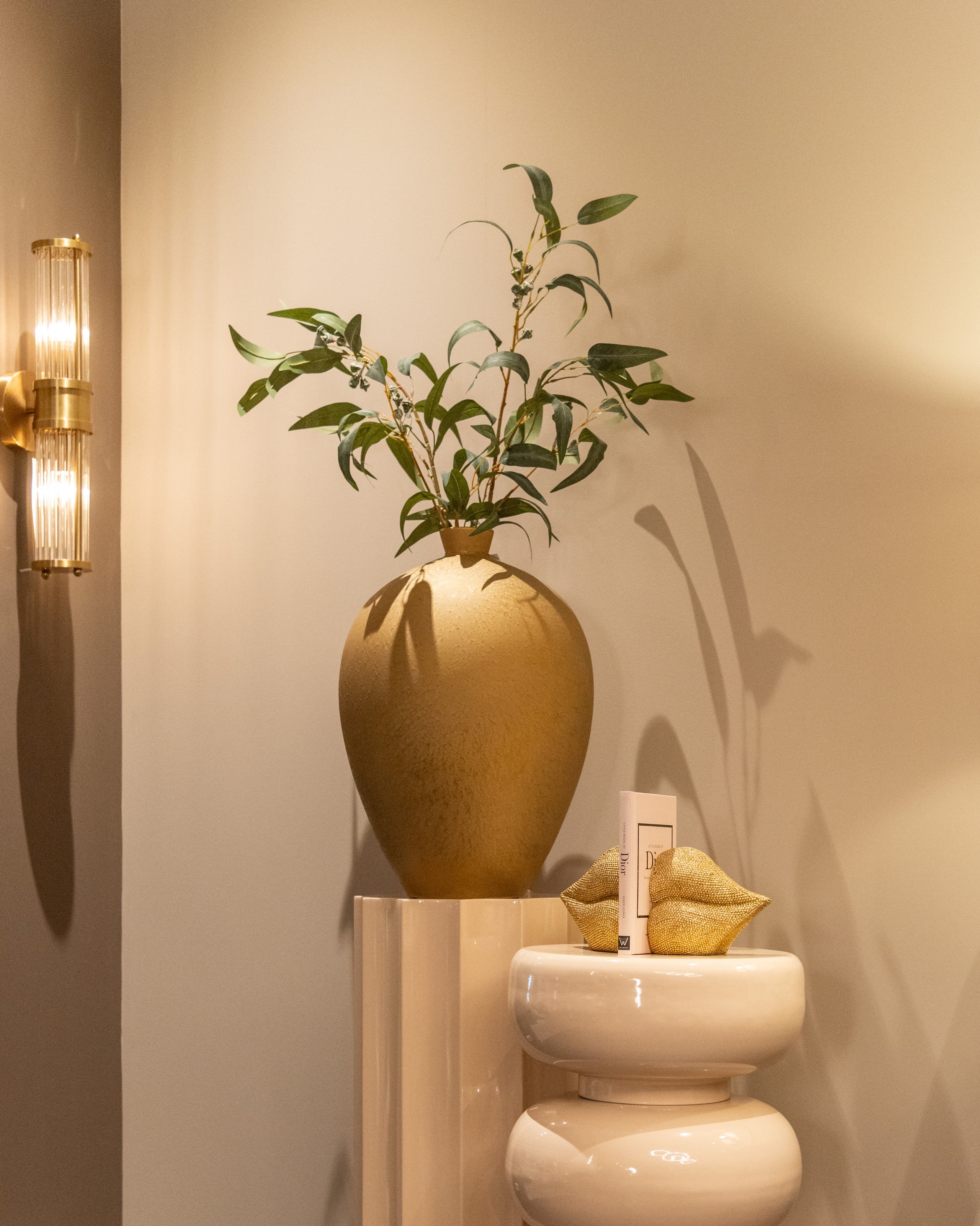 Richmond Interiors Buchständer Kiss gold gold