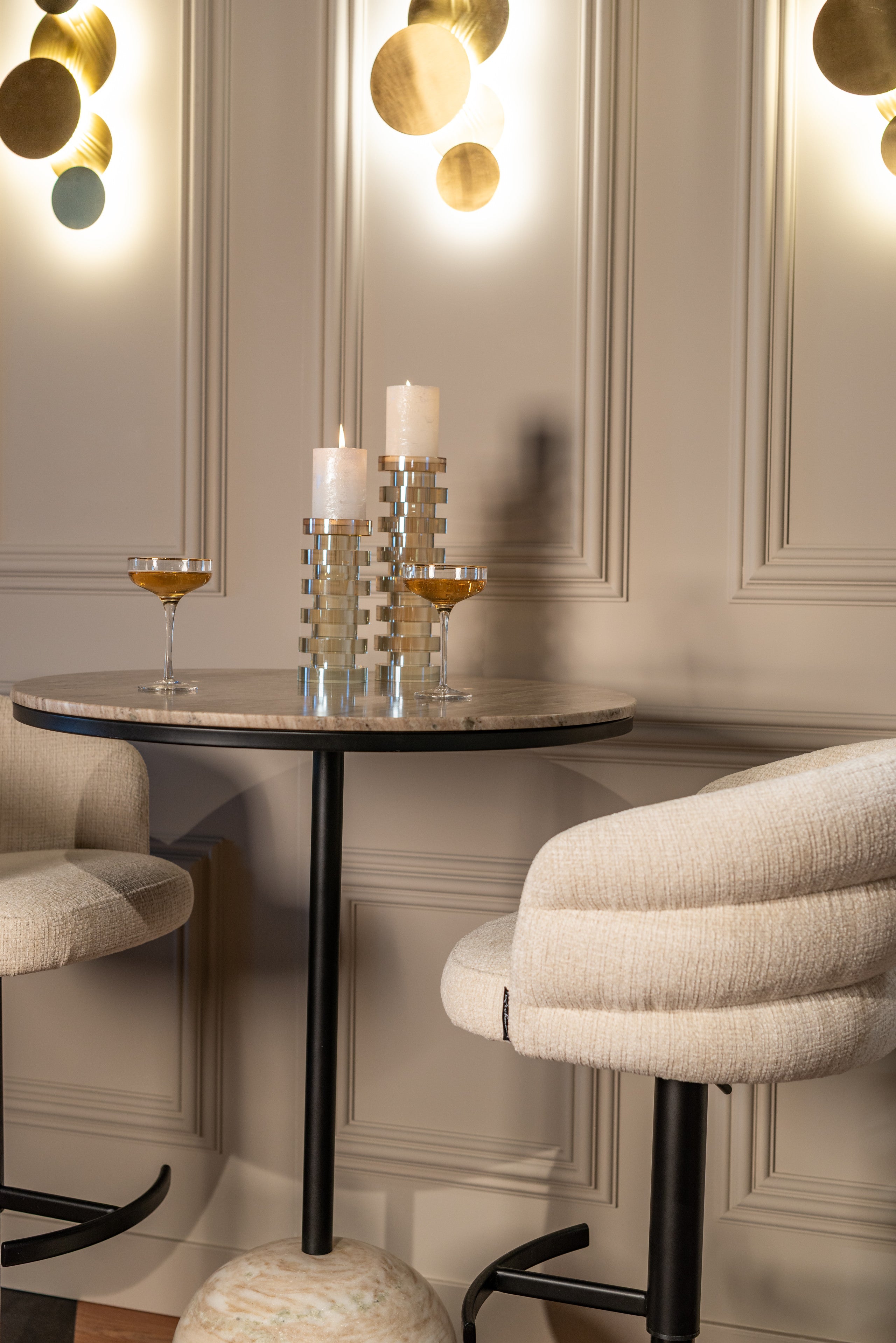 Richmond Interiors Kerzenhalter Cira amber large Kerzenhalter Richmond Interiors