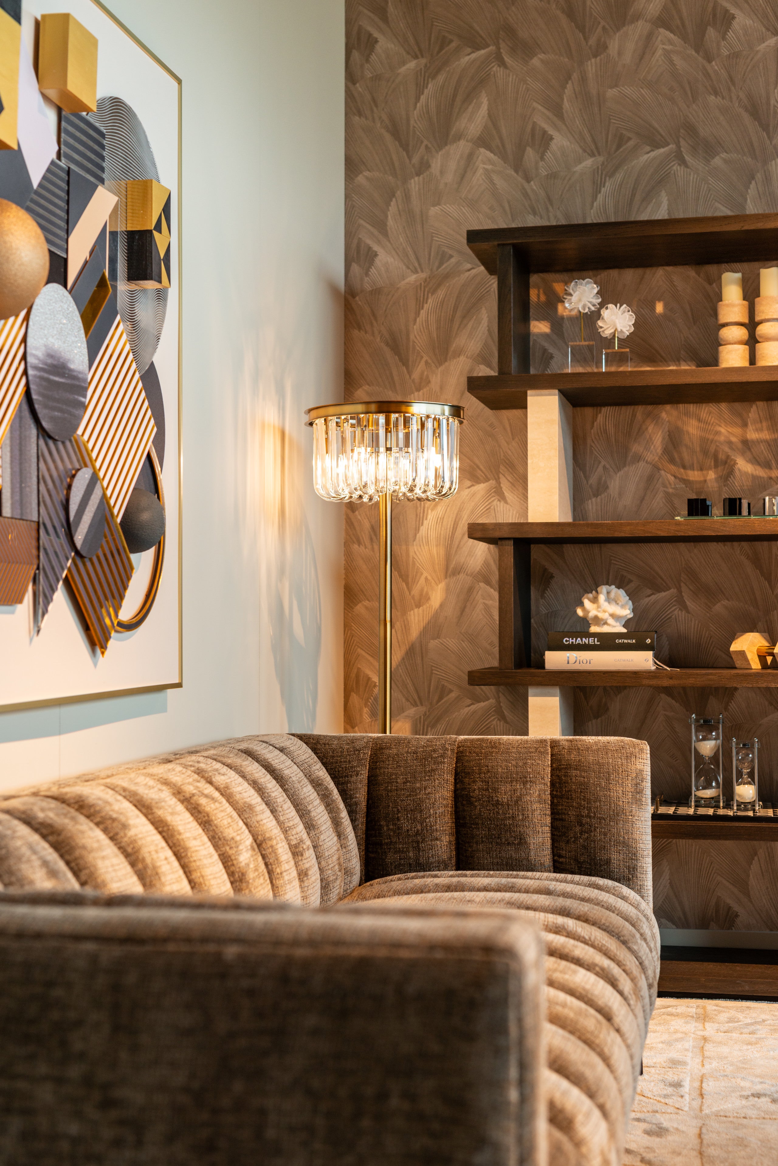 Richmond Interiors Stehlampe Dagmar bronze Stehlampe Richmond Interiors