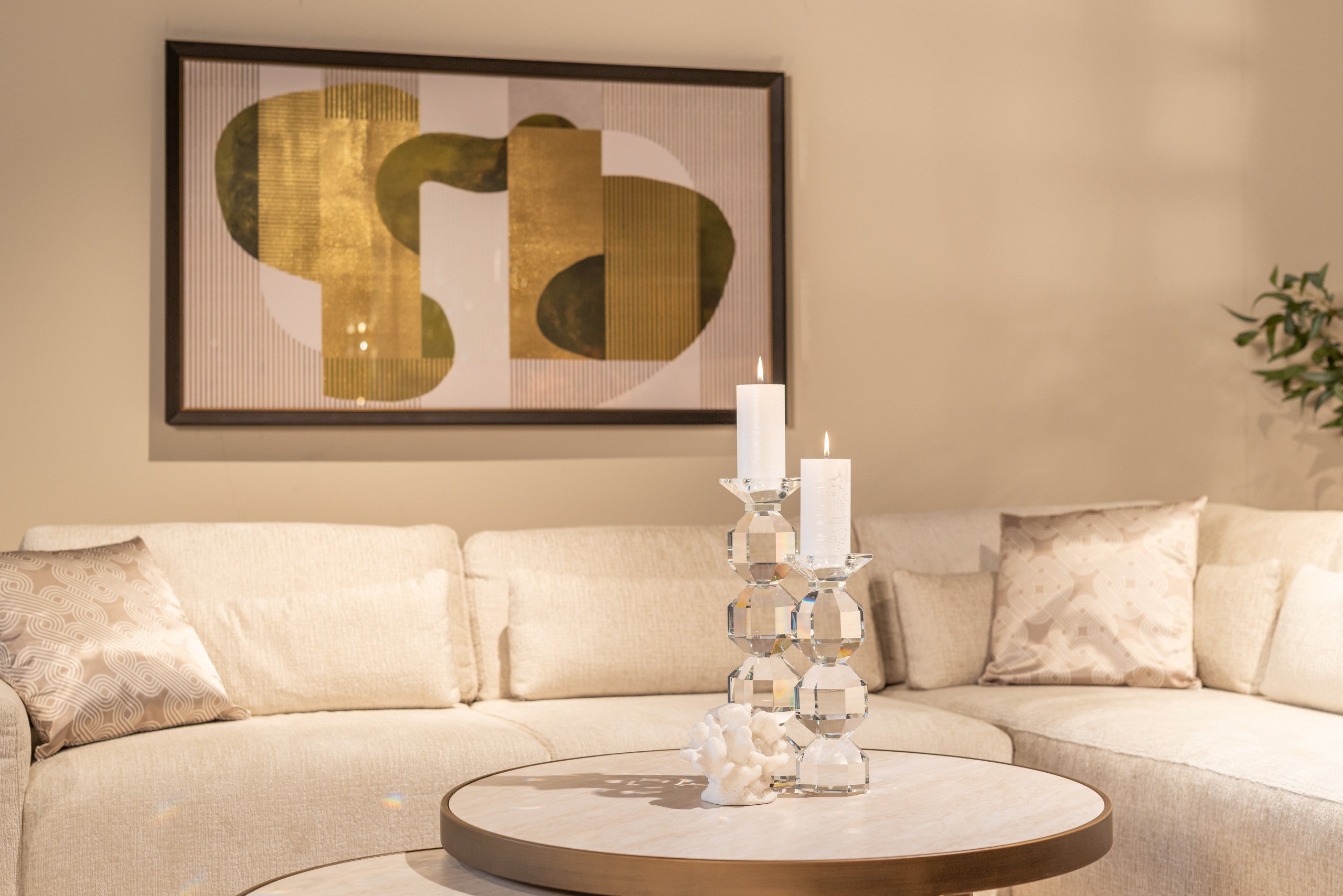 Richmond Interiors Couchtisch Tivoli white (Set of 2) Couchtisch Richmond Interiors