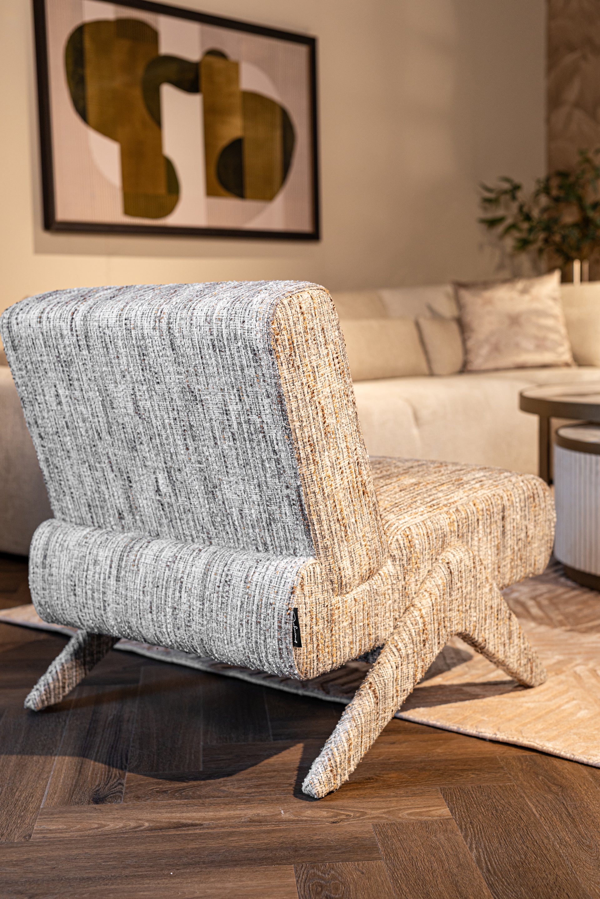Richmond Interiors Sessel Lexi greige coco (Greige coco) Polstersessel Richmond Interiors