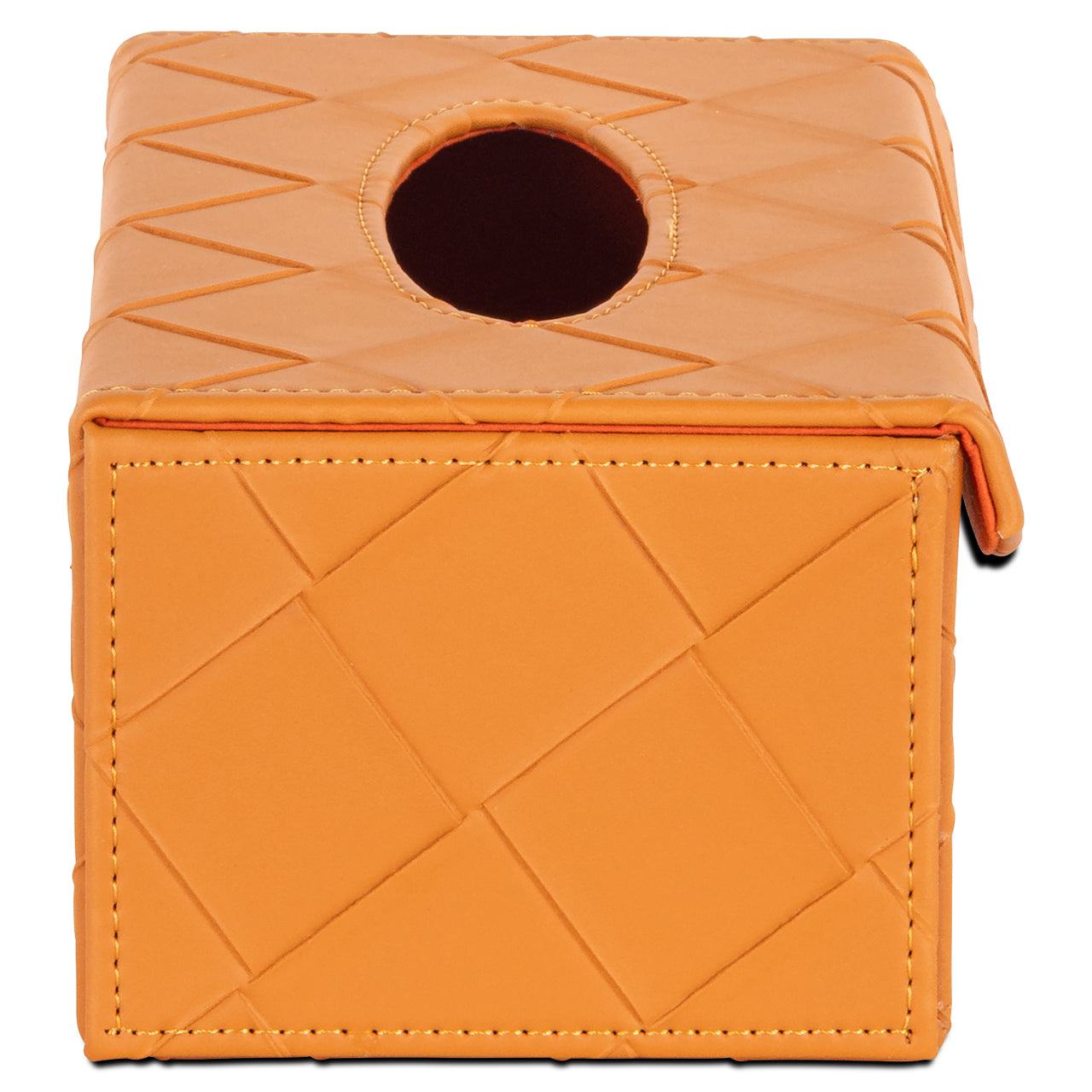 Richmond Interiors Dekoratives Objekt Molly orange tissue box