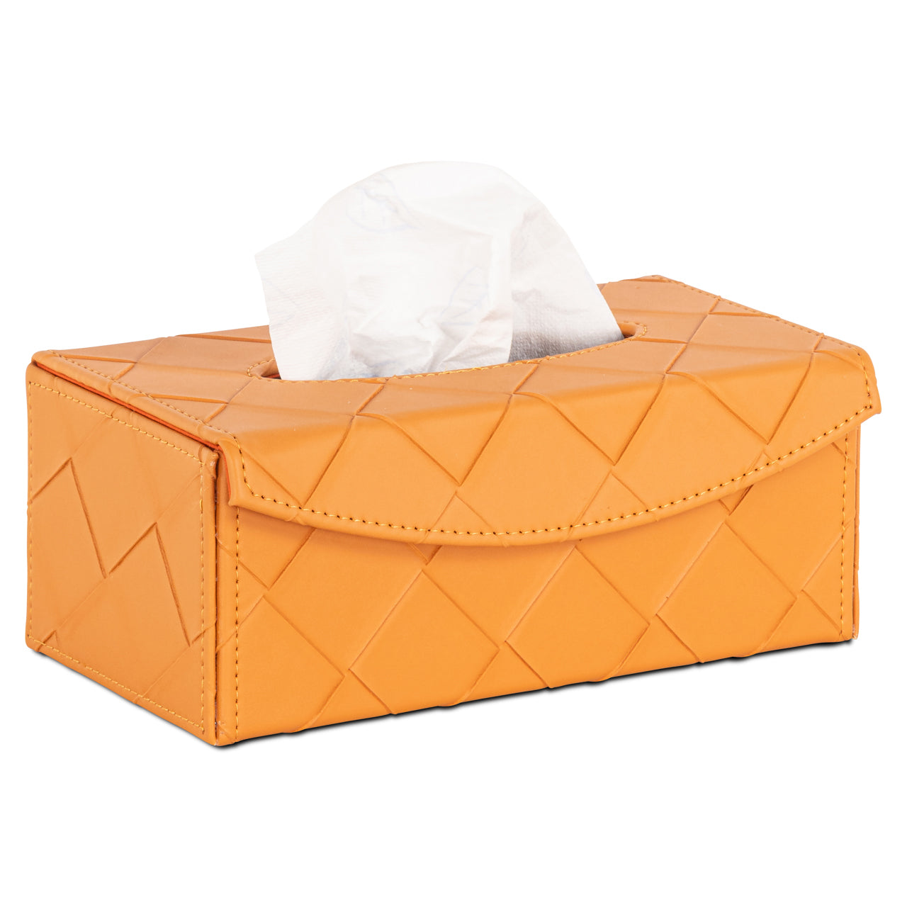 Richmond Interiors Dekoratives Objekt Molly orange tissue box