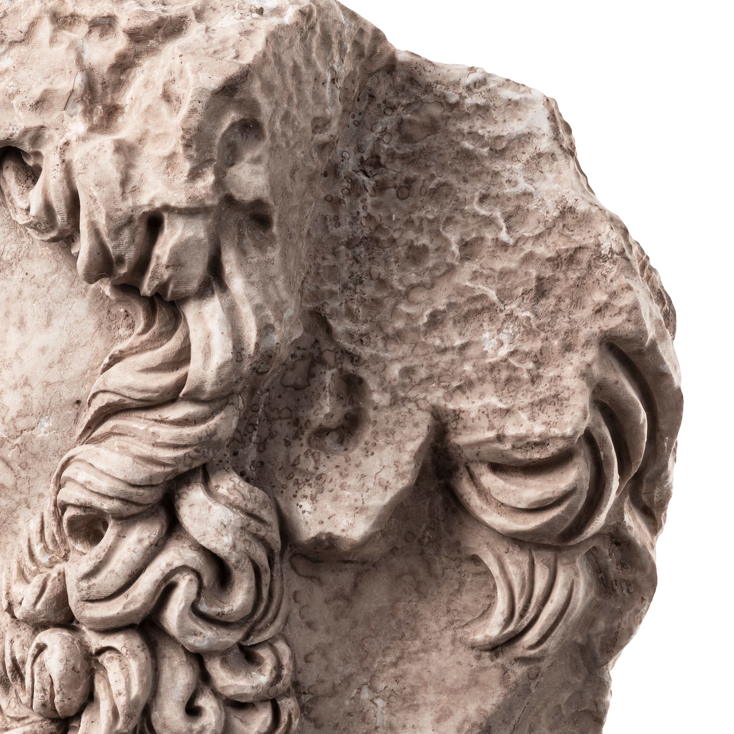 Eichholtz Büste des Lucius Verus – Marmor | Schwarzer Granitsockel Büste Eichholtz