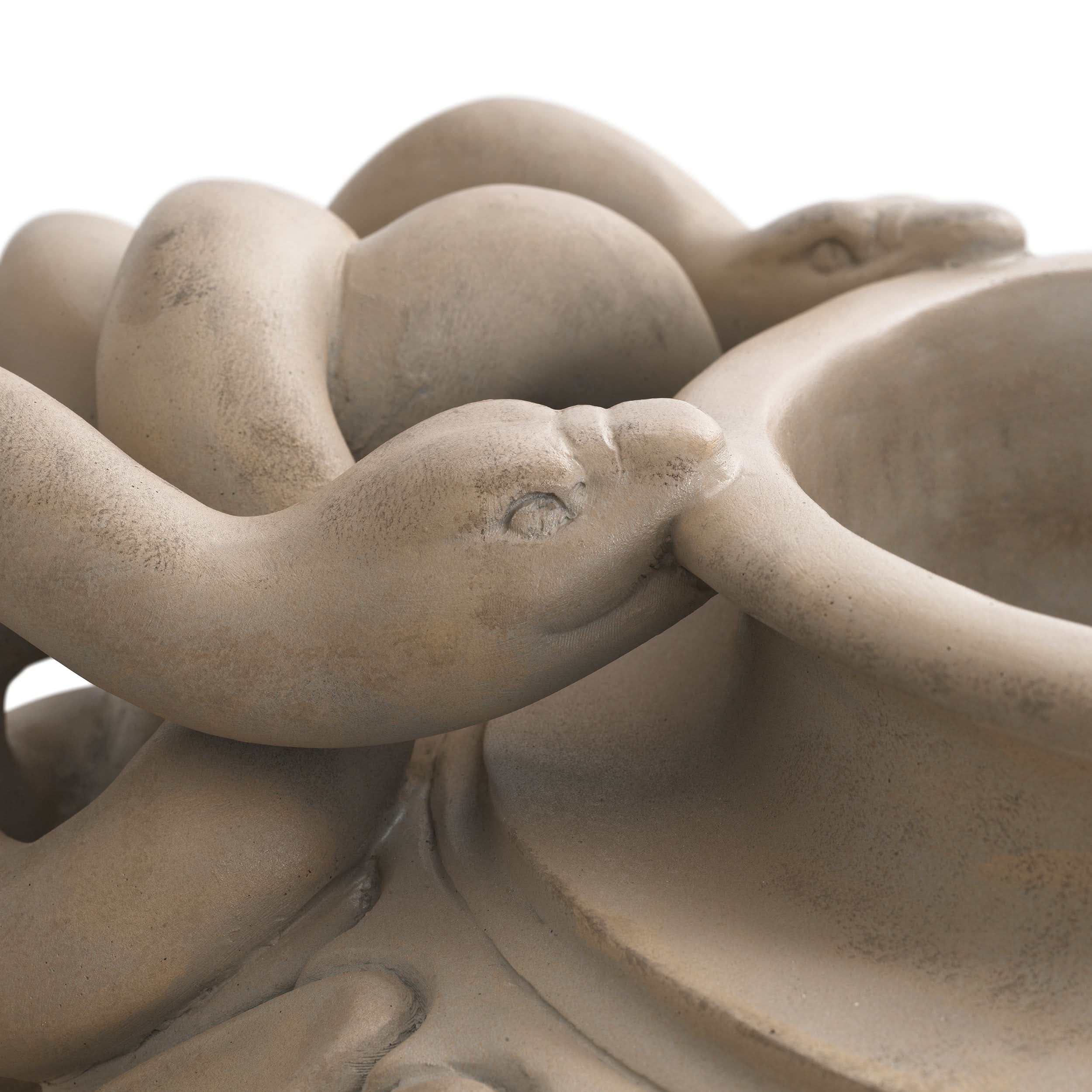 Eichholtz Vase Antonine – Fiberglas | Antik-Finish Deko-Vase Eichholtz