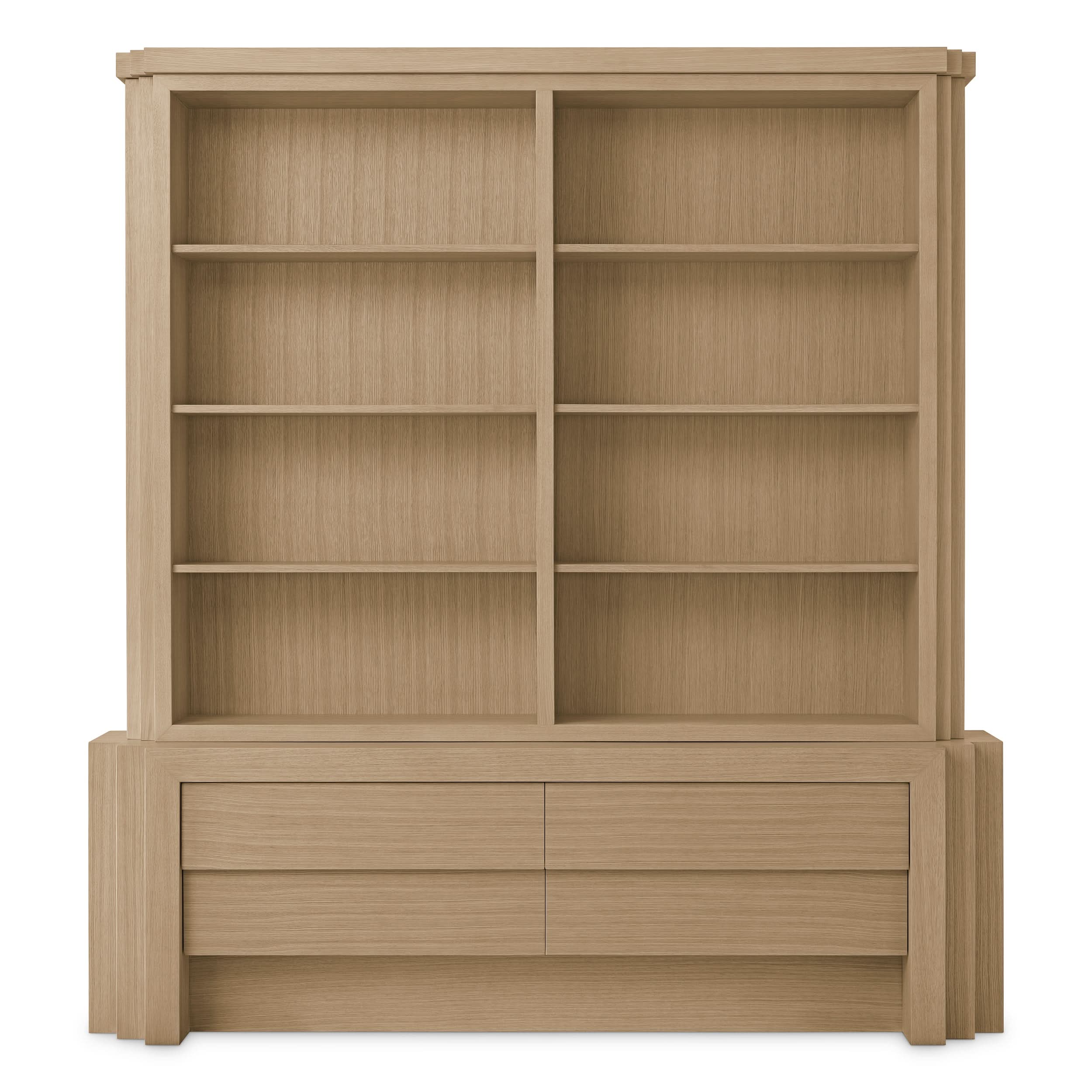 Eichholtz Cabinet Metropolitan L - Natural Oak Veneer Kabinett Eichholtz