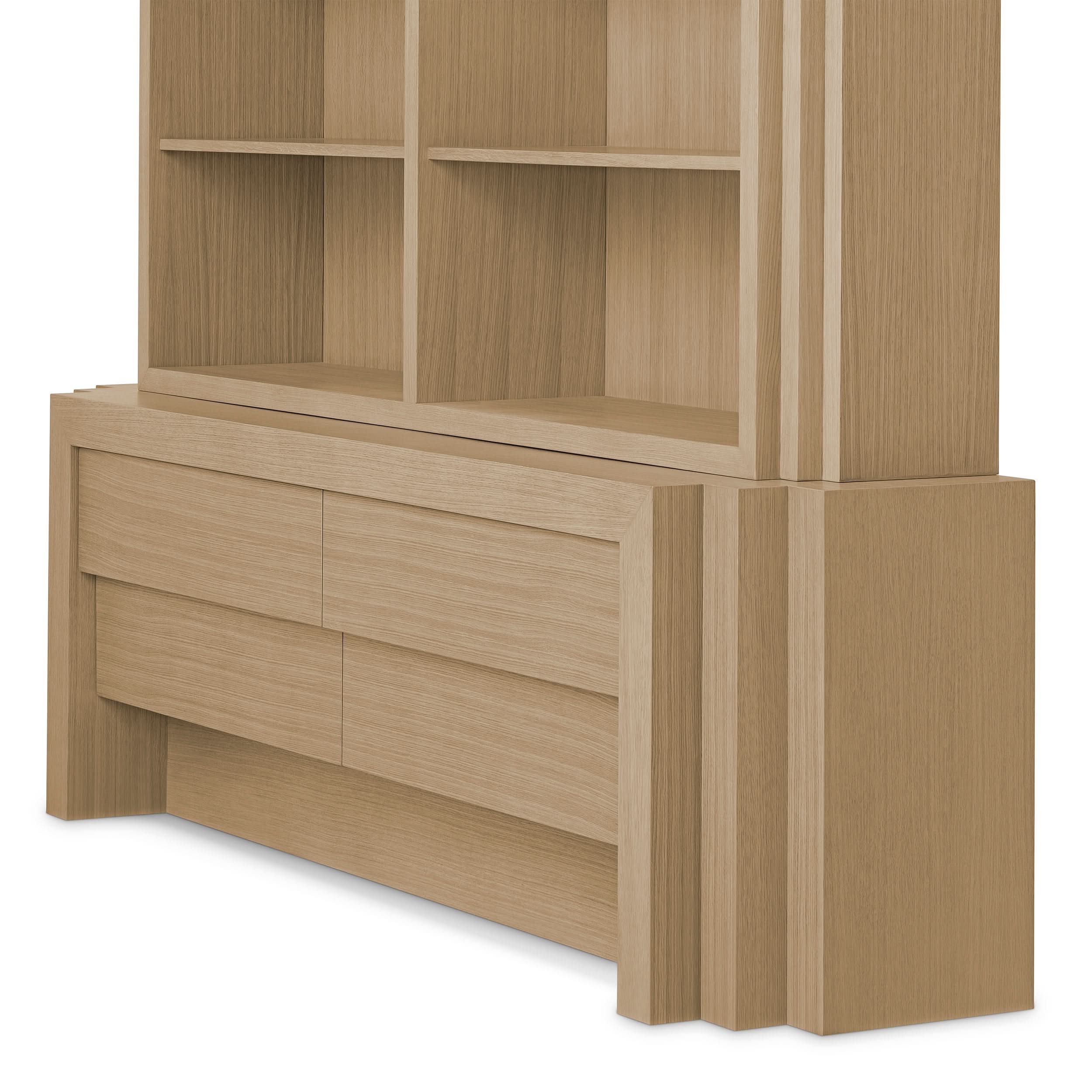 Eichholtz Cabinet Metropolitan L - Natural Oak Veneer Kabinett Eichholtz
