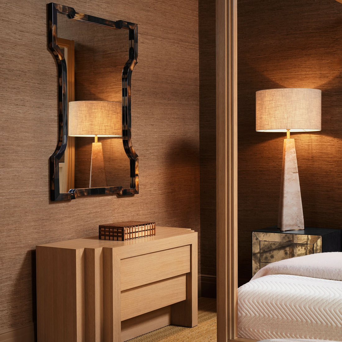 Eichholtz Kommode Metropolitan S - Natural Oak Veneer Kommode Eichholtz