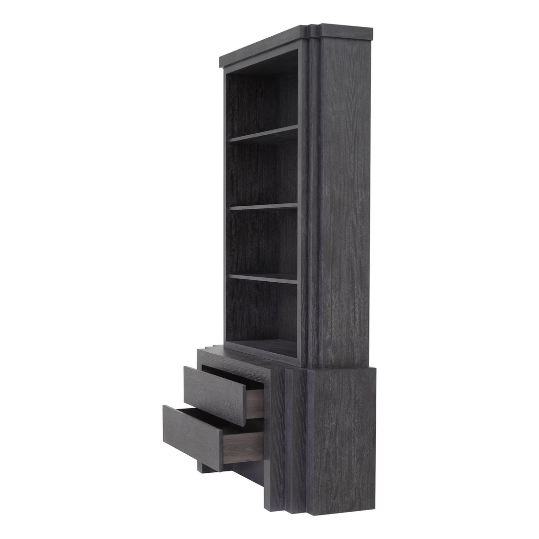 Eichholtz Cabinet Metropolitan S - Charcoal Grey Oak Veneer Kabinett Eichholtz