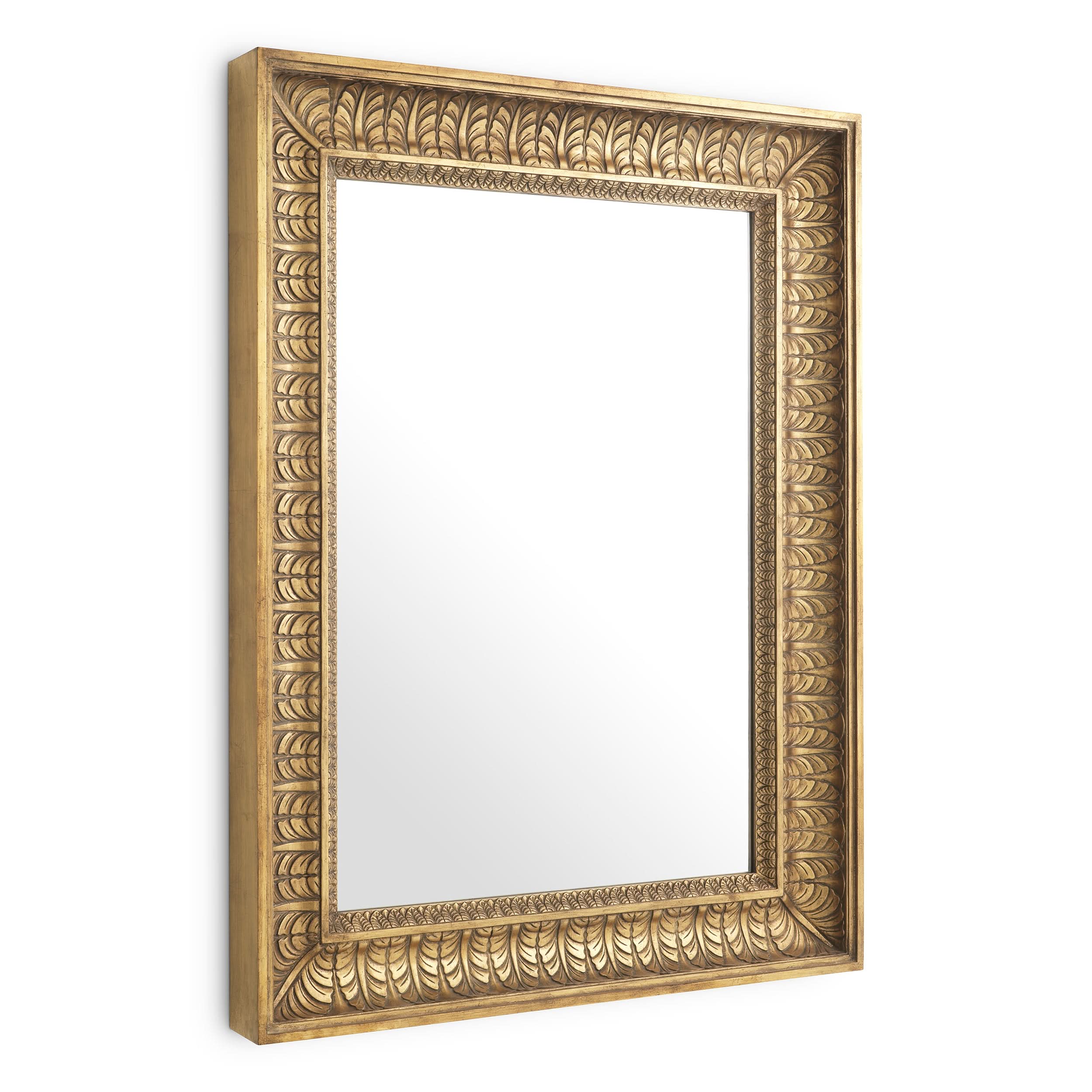 Eichholtz Spiegel Sahure M – Antik-Gold-Finish Wandspiegel Eichholtz