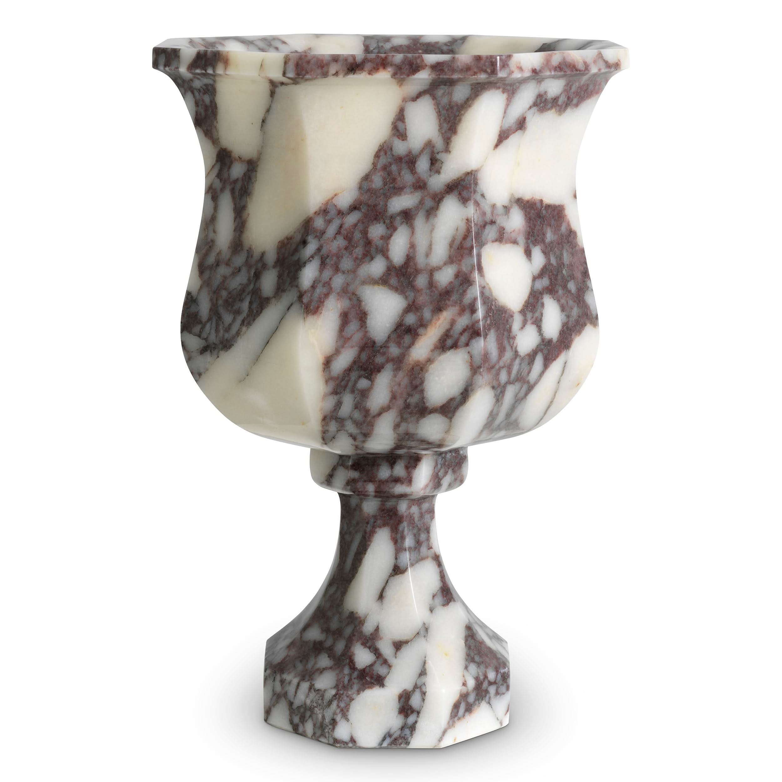 Eichholtz Vase Bennington – Weißer Marmor Vase Eichholtz