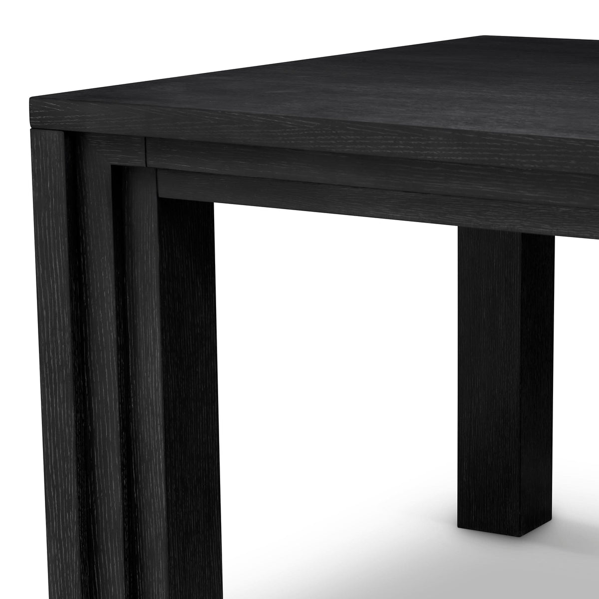 Eichholtz Esstisch Metropolitan – Black Open Grain Veneer Esstisch eckig Eichholtz