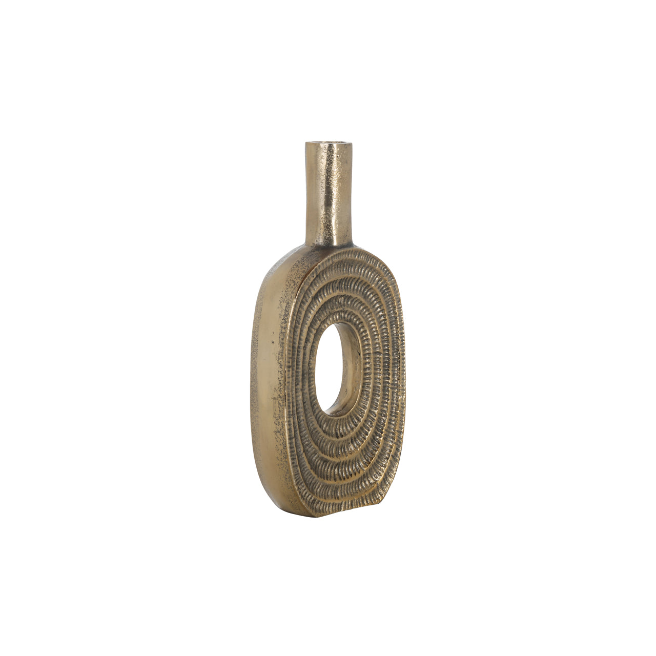 Richmond Interiors Vase Emar brushed gold small