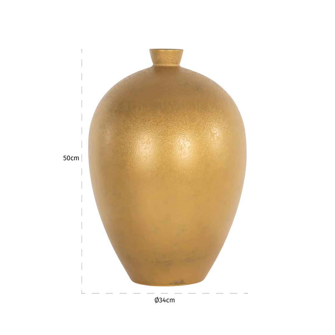 Richmond Interiors Vase Shirley gold Vase Richmond Interiors