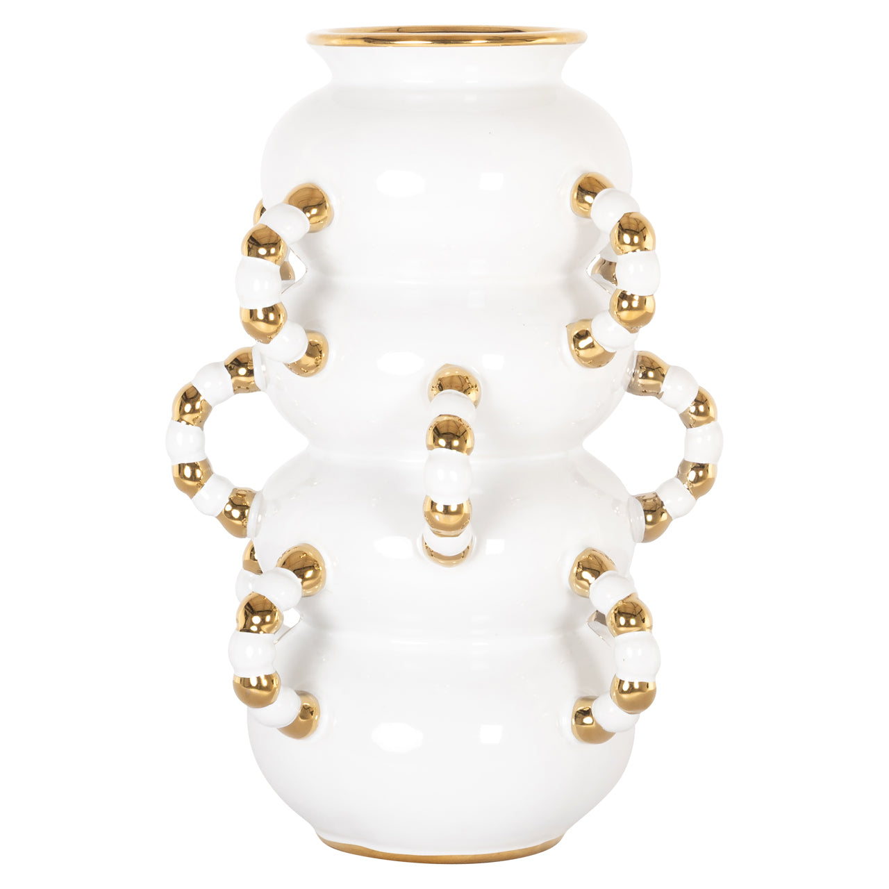 Richmond Interiors Vase Pippy white small