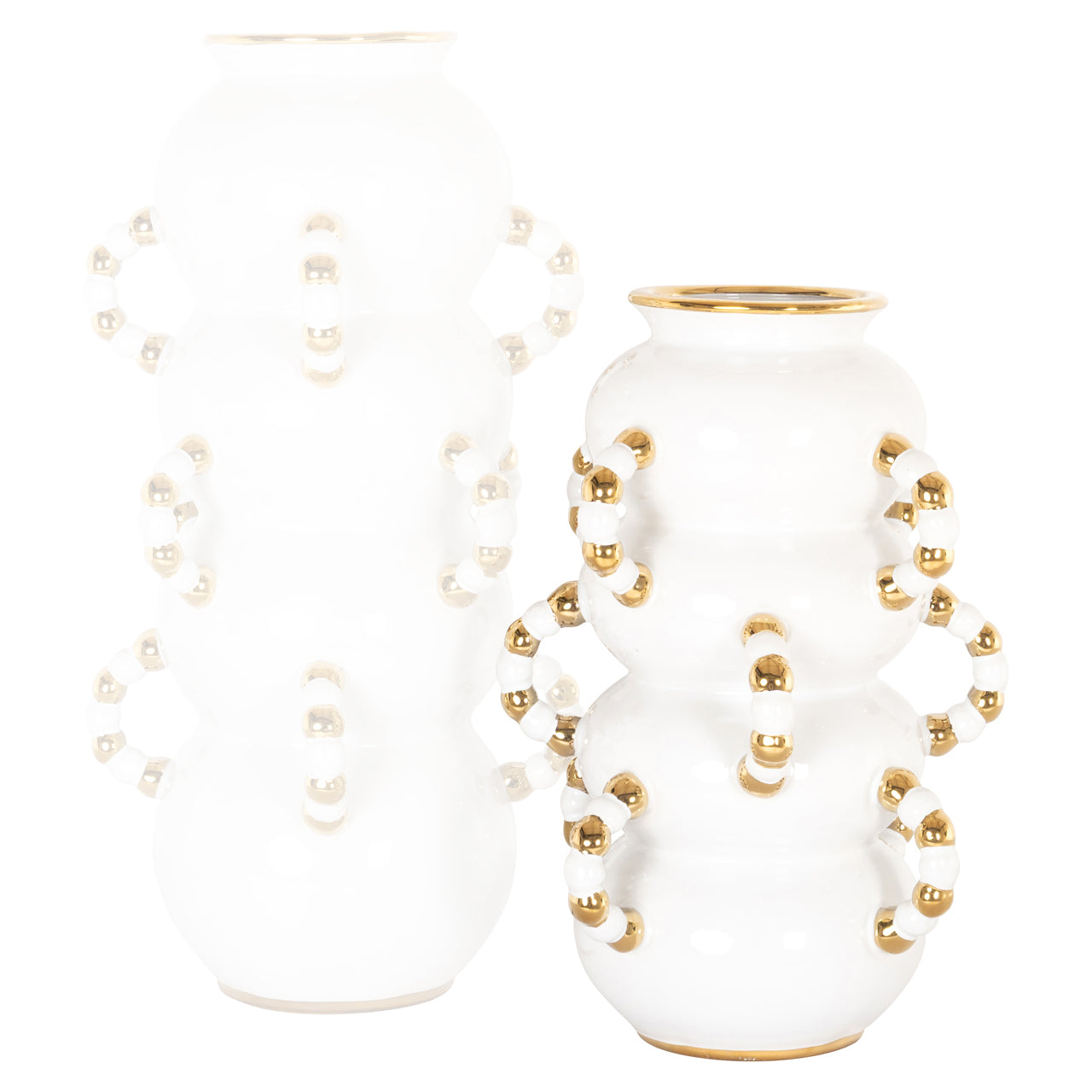 Richmond Interiors Vase Pippy white small