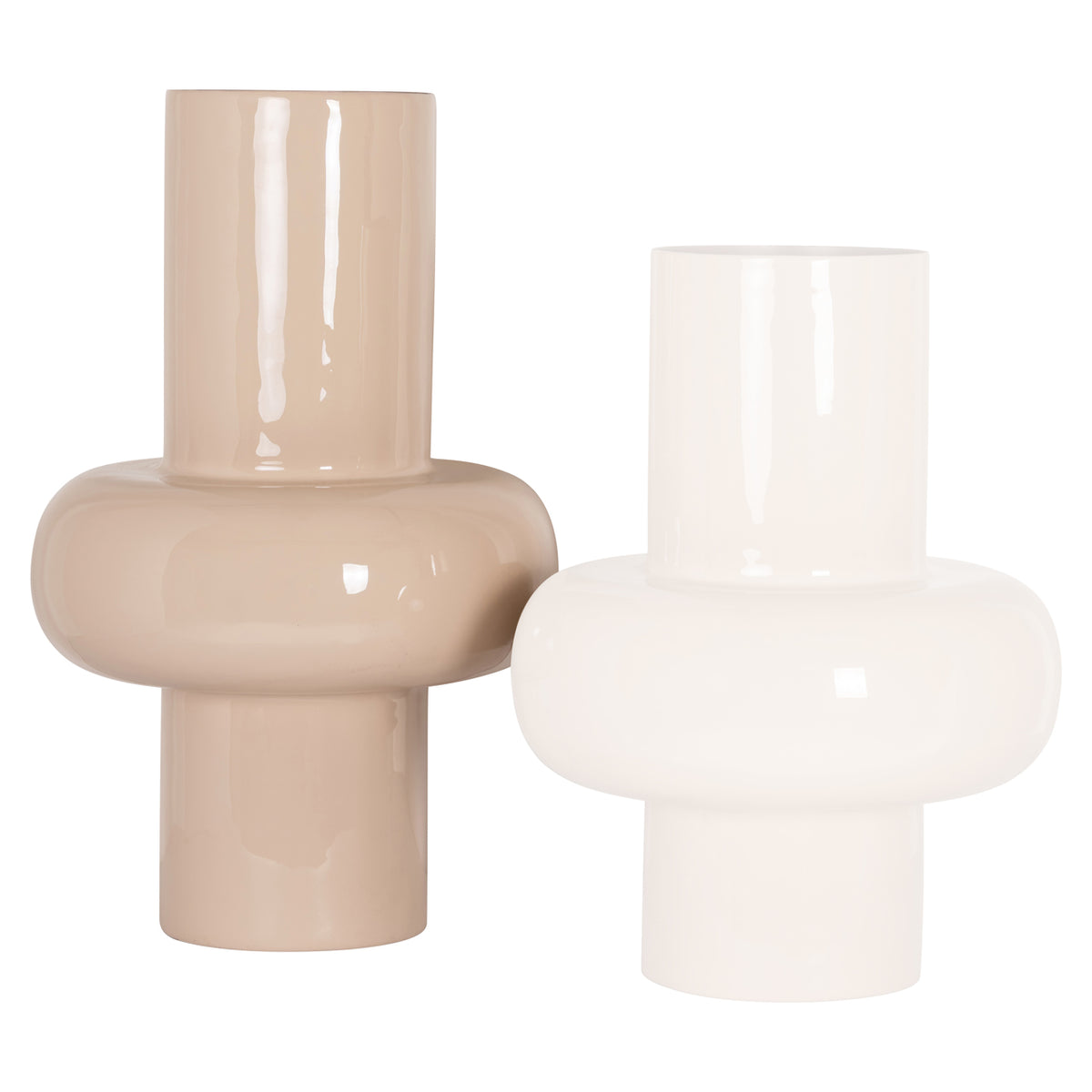 Richmond Interiors Vase Benice tapioca large Richmond Interiors