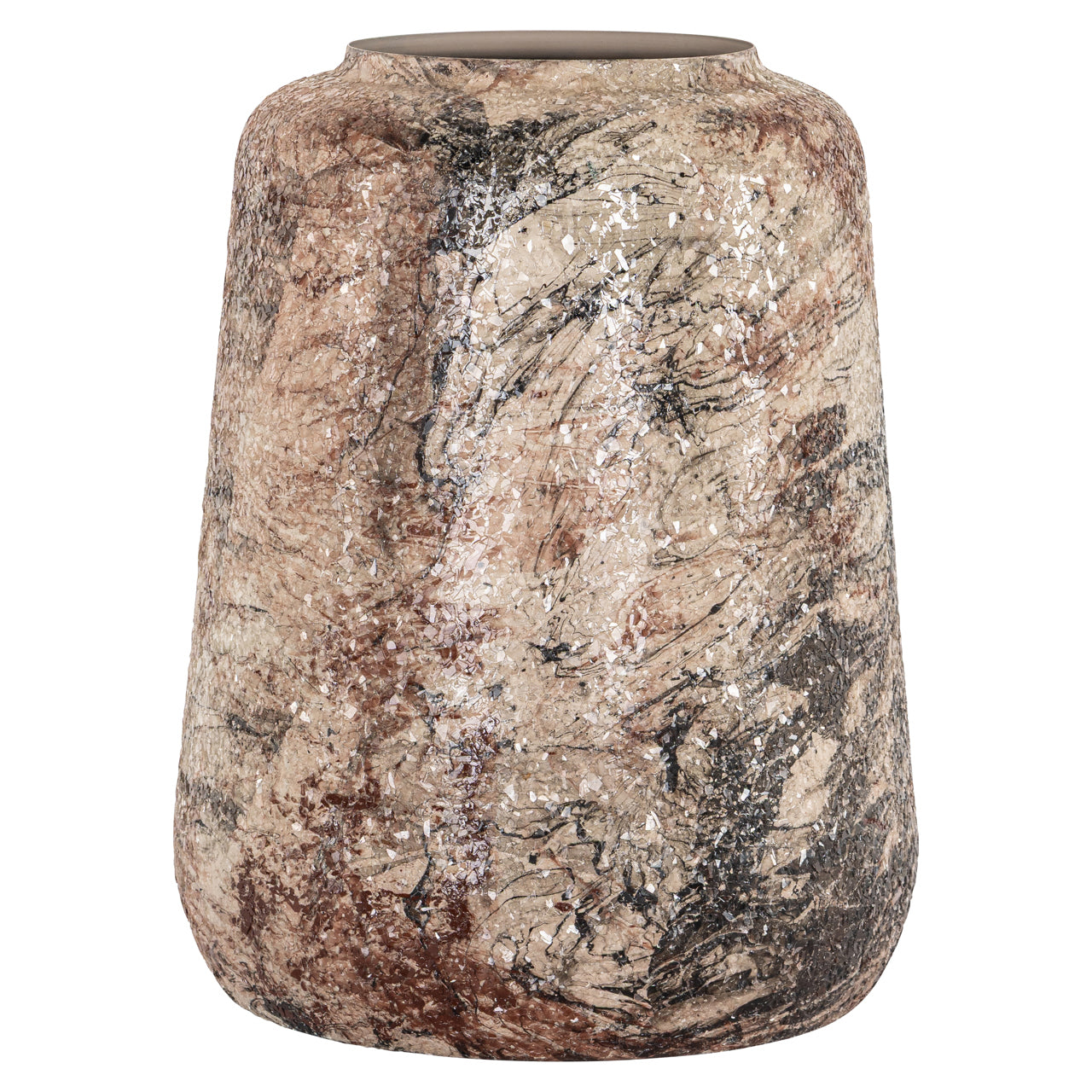 Richmond Interiors Vase Dena beige small Vase Richmond Interiors