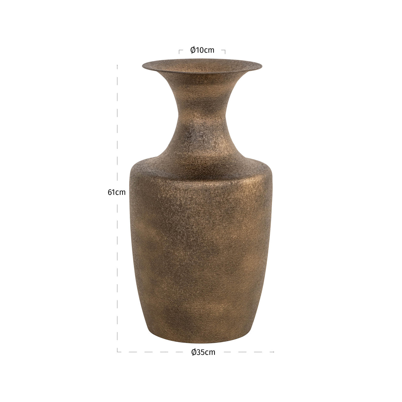 Richmond Interiors Vase Danique gold