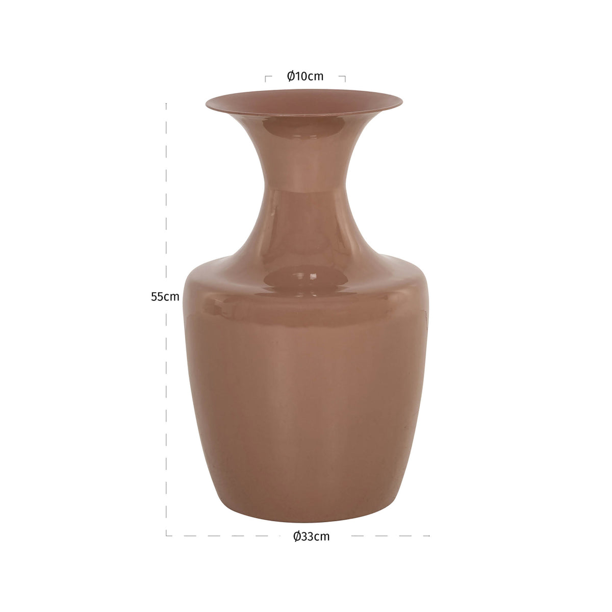 Richmond Interiors Vase Daimy brown Richmond Interiors