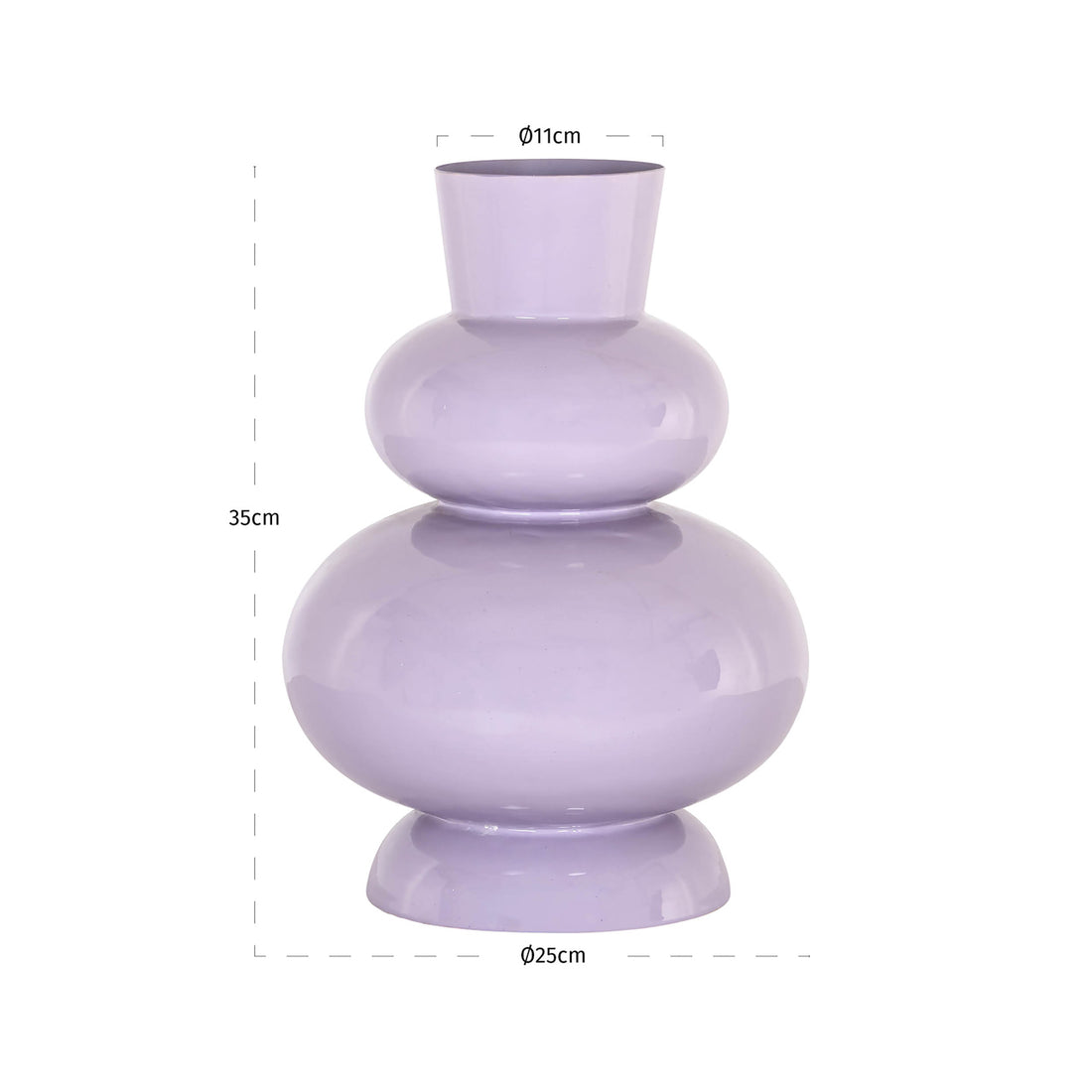 Richmond Interiors Vase Maddie lavender
