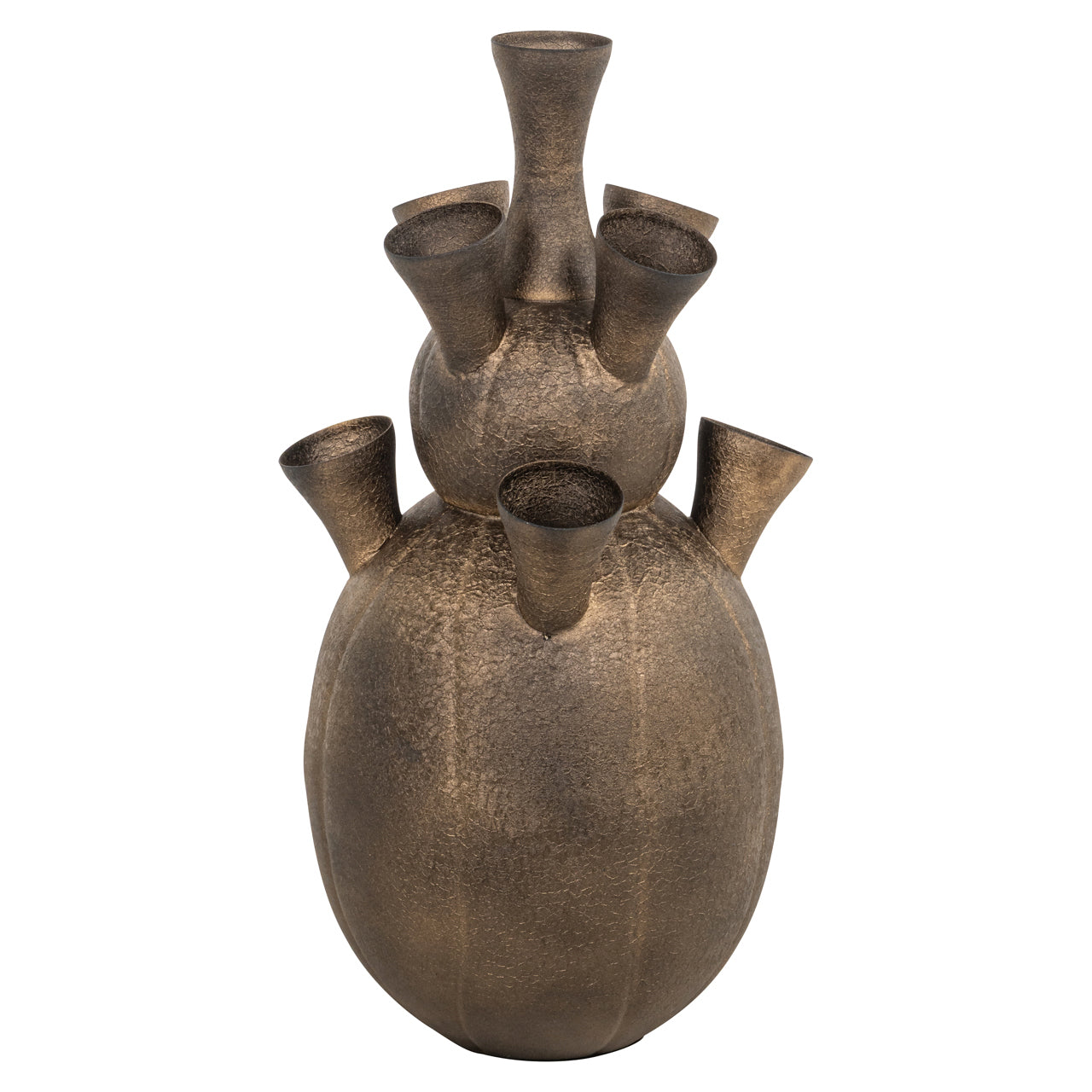 Richmond Interiors Vase Maleen brass antique