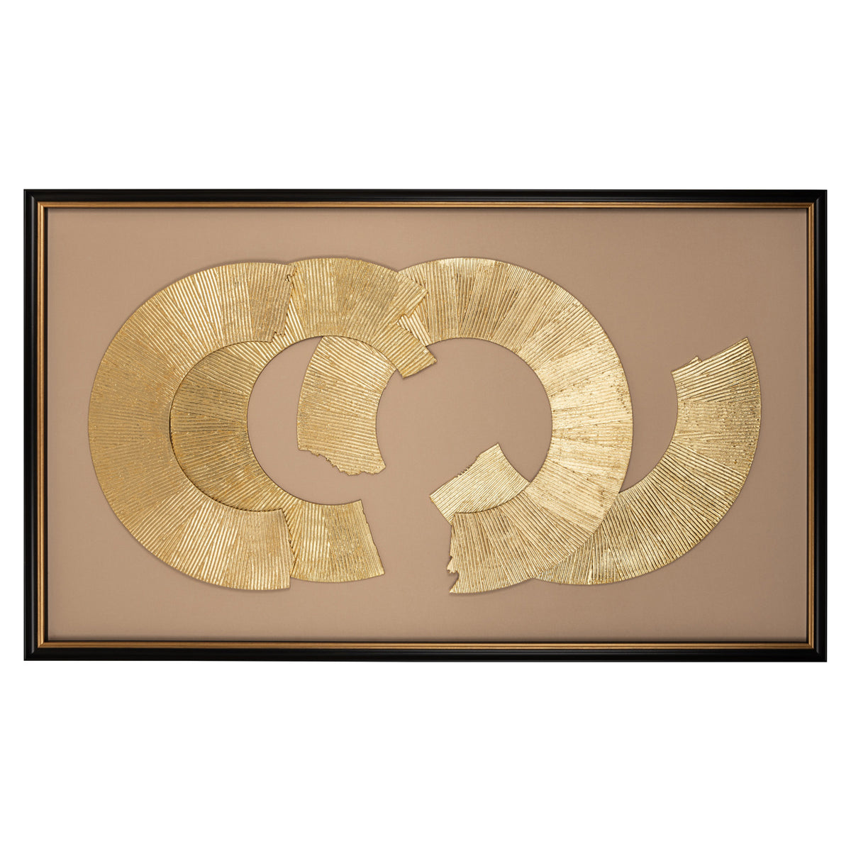 Richmond Interiors Wandkunst Eden black/gold Richmond Interiors
