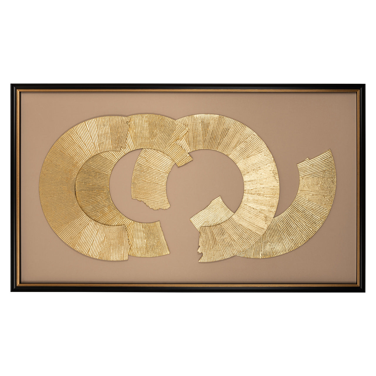 Richmond Interiors Wandkunst Eden black/gold Wandkunst Richmond Interiors