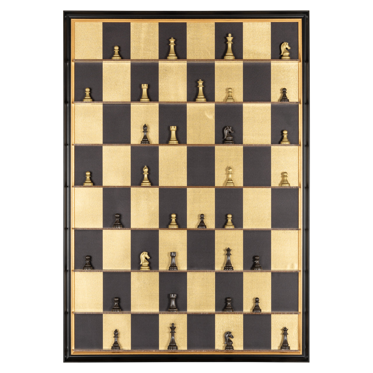 Richmond Interiors Wandkunst Nala black/gold Wandkunst Richmond Interiors