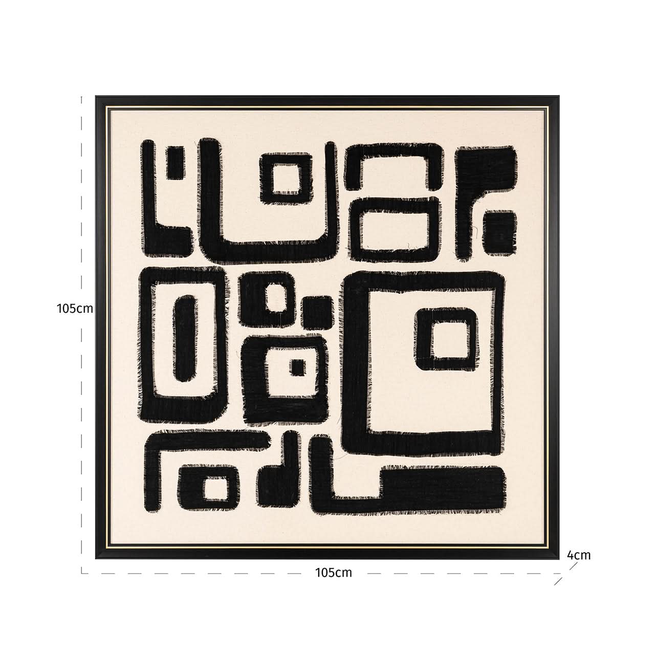 Richmond Interiors Wandbild Shanita (Black/White) Wandbild Richmond Interiors