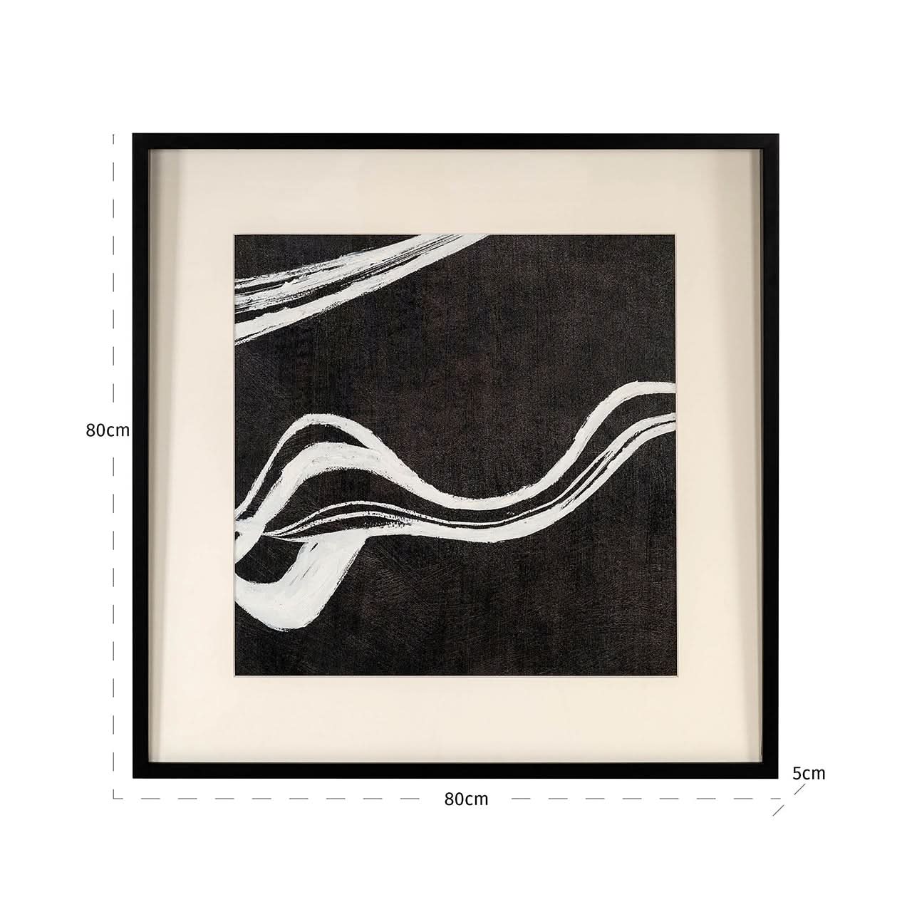 Richmond Interiors Wandbild Jozra (Black/White) Wandbild Richmond Interiors