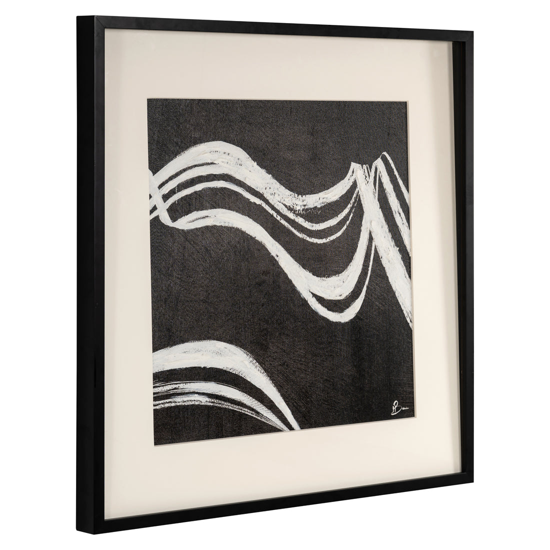 Richmond Interiors Wandkunst Jozy black/white