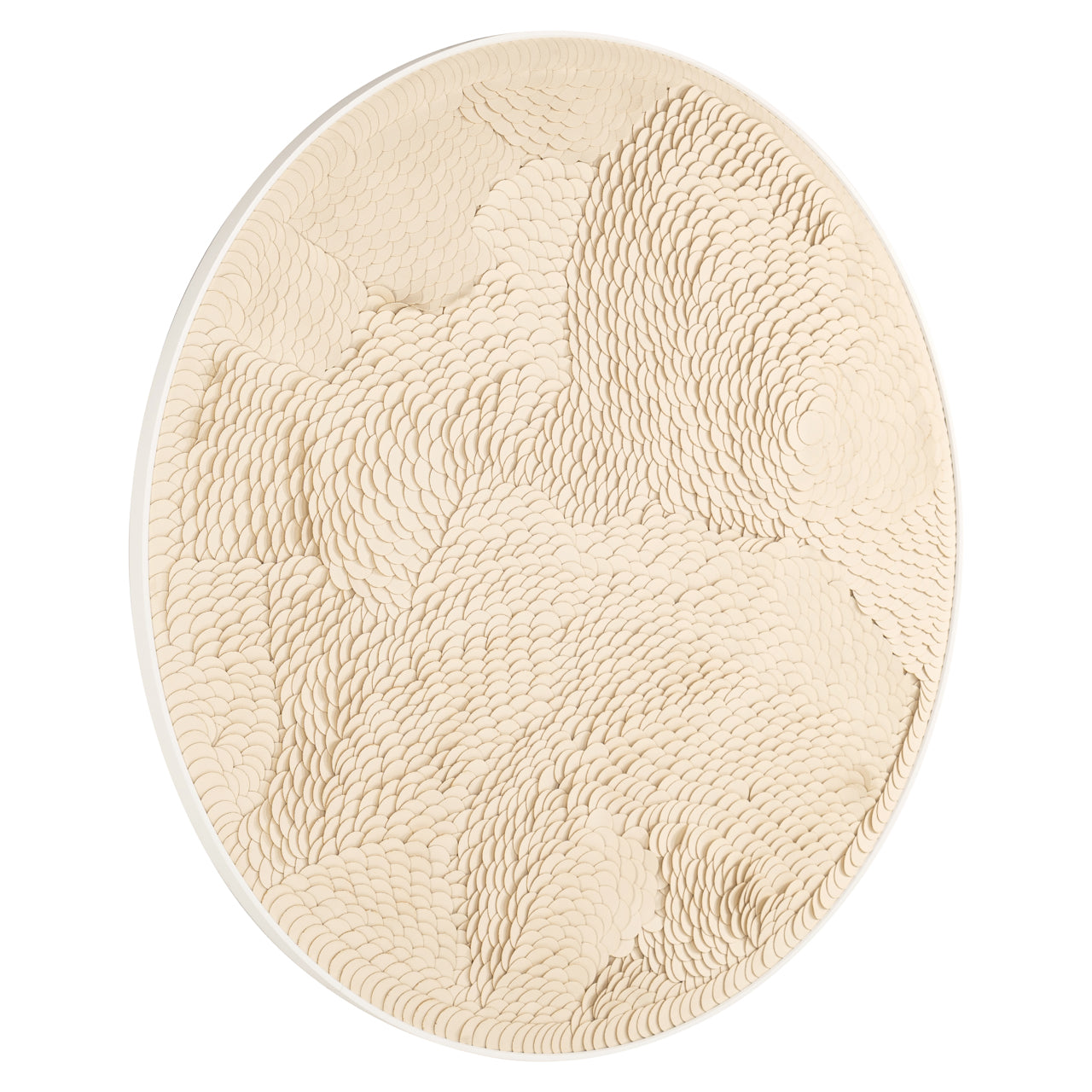 Richmond Interiors Wandkunst Flow white