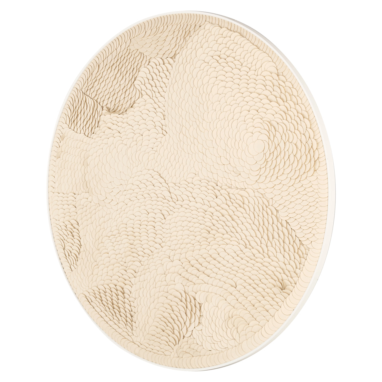 Richmond Interiors Wandkunst Flow white
