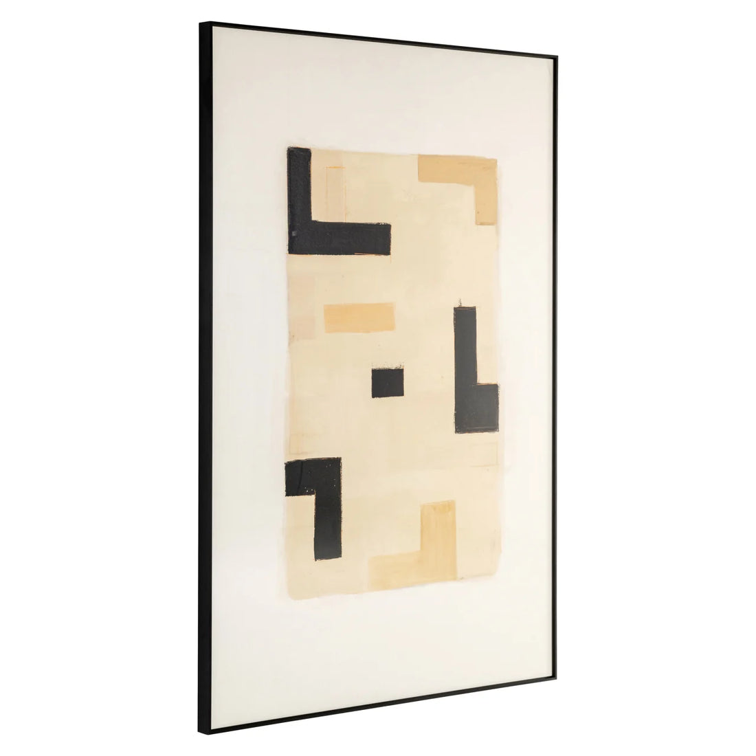 Richmond Interiors Wandkunst Vortex beige right Wandkunst Richmond Interiors