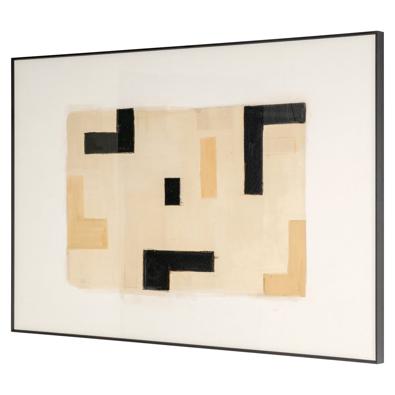 Richmond Interiors Wandkunst Vortex beige right Wandkunst Richmond Interiors